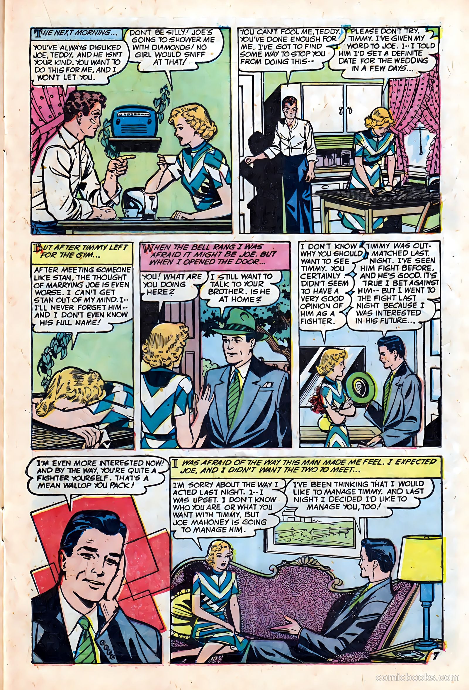 Love at First Sight #31 (1954) — page 17 of 36