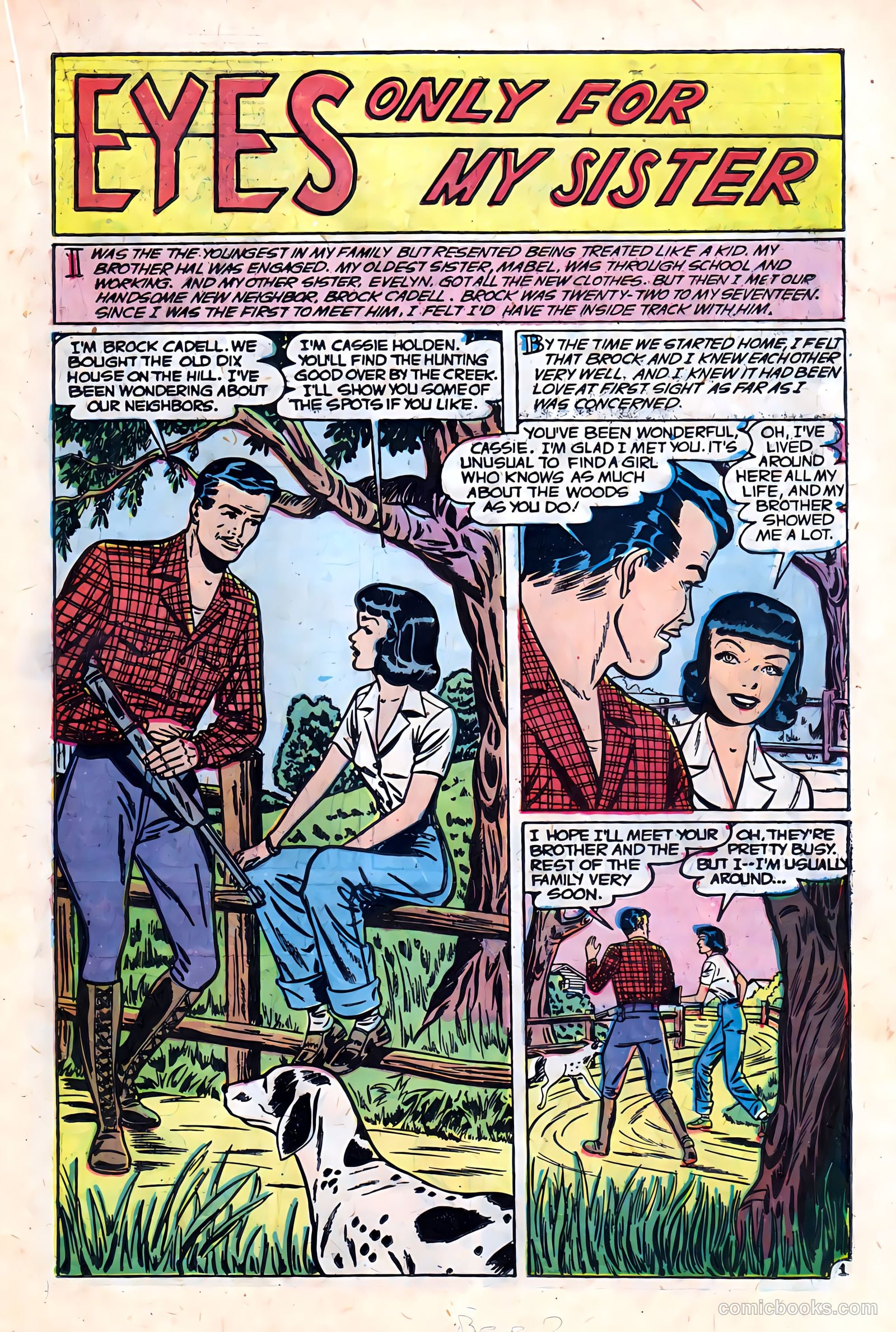 Love at First Sight #31 (1954) — page 19 of 36