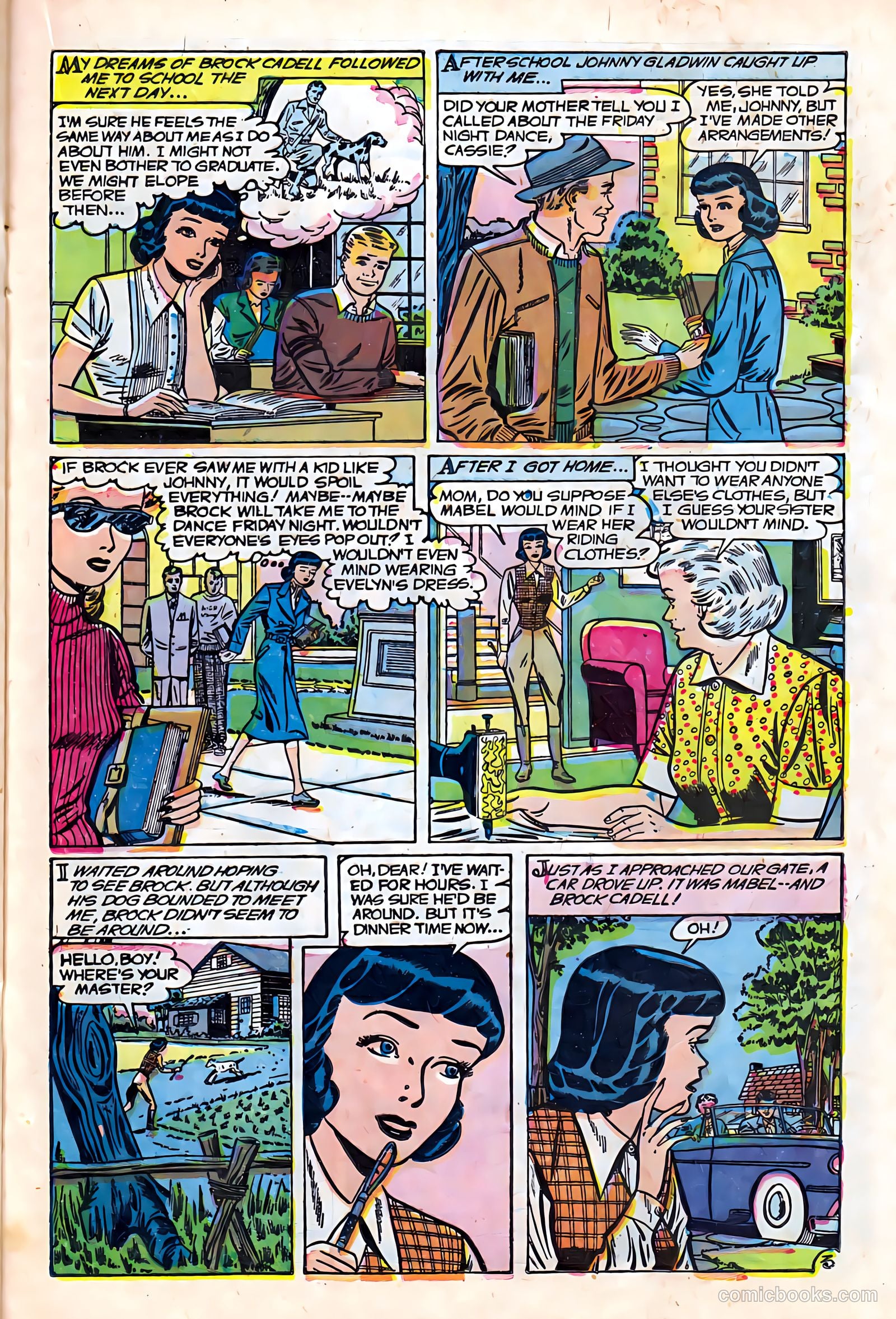Love at First Sight #31 (1954) — page 21 of 36