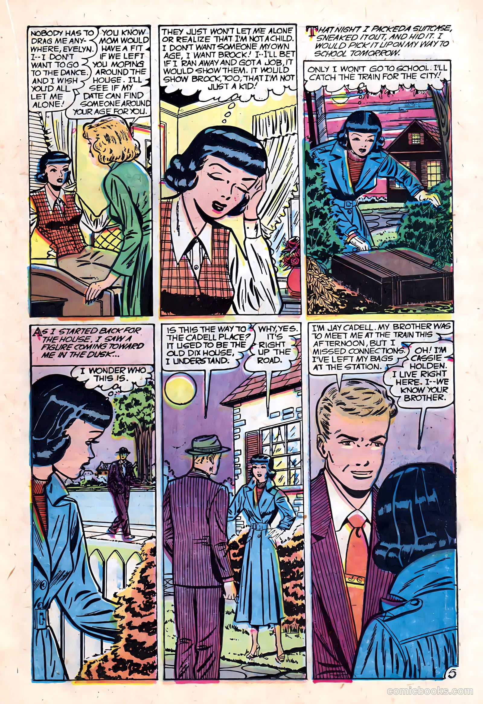 Love at First Sight #31 (1954) — page 23 of 36