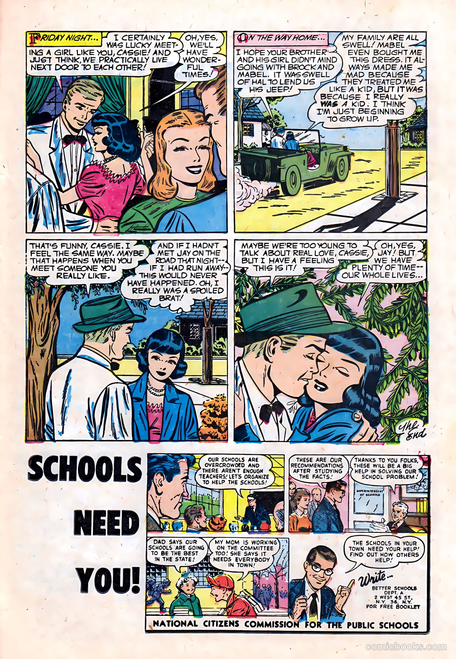 Love at First Sight #31 (1954) — page 25 of 36
