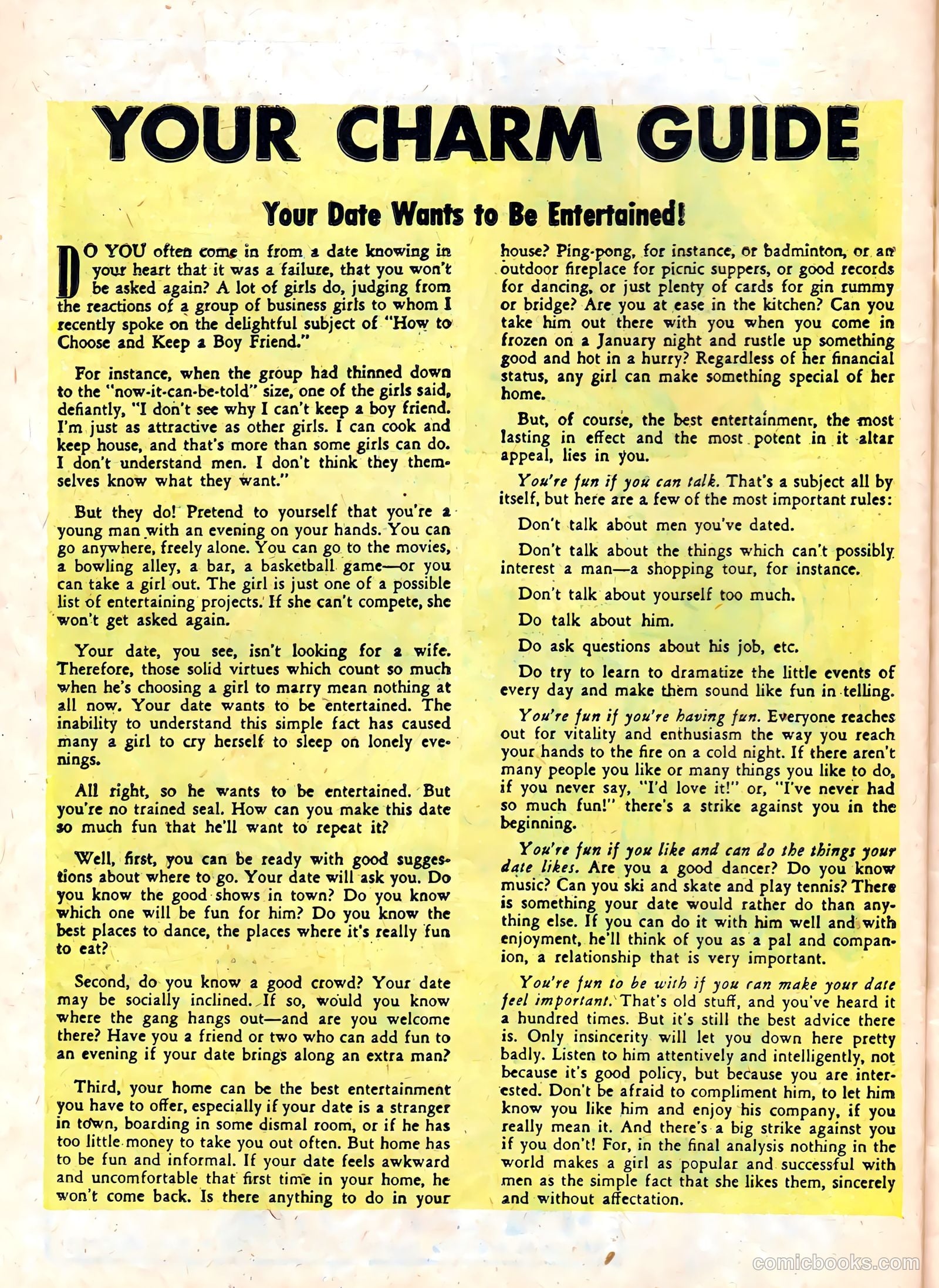 Love at First Sight #31 (1954) — page 26 of 36