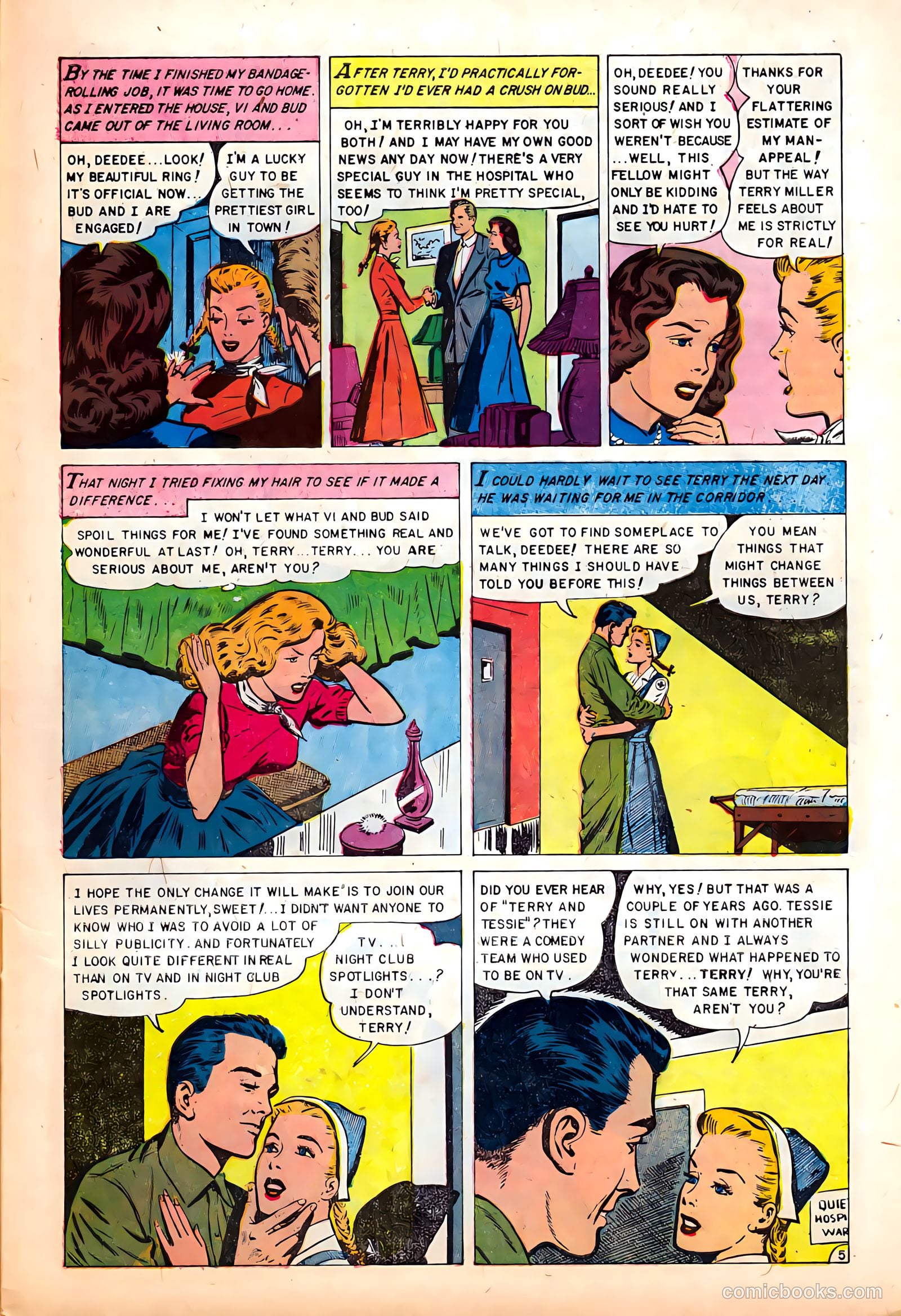 Love at First Sight #32 (1954) — page 7 of 36