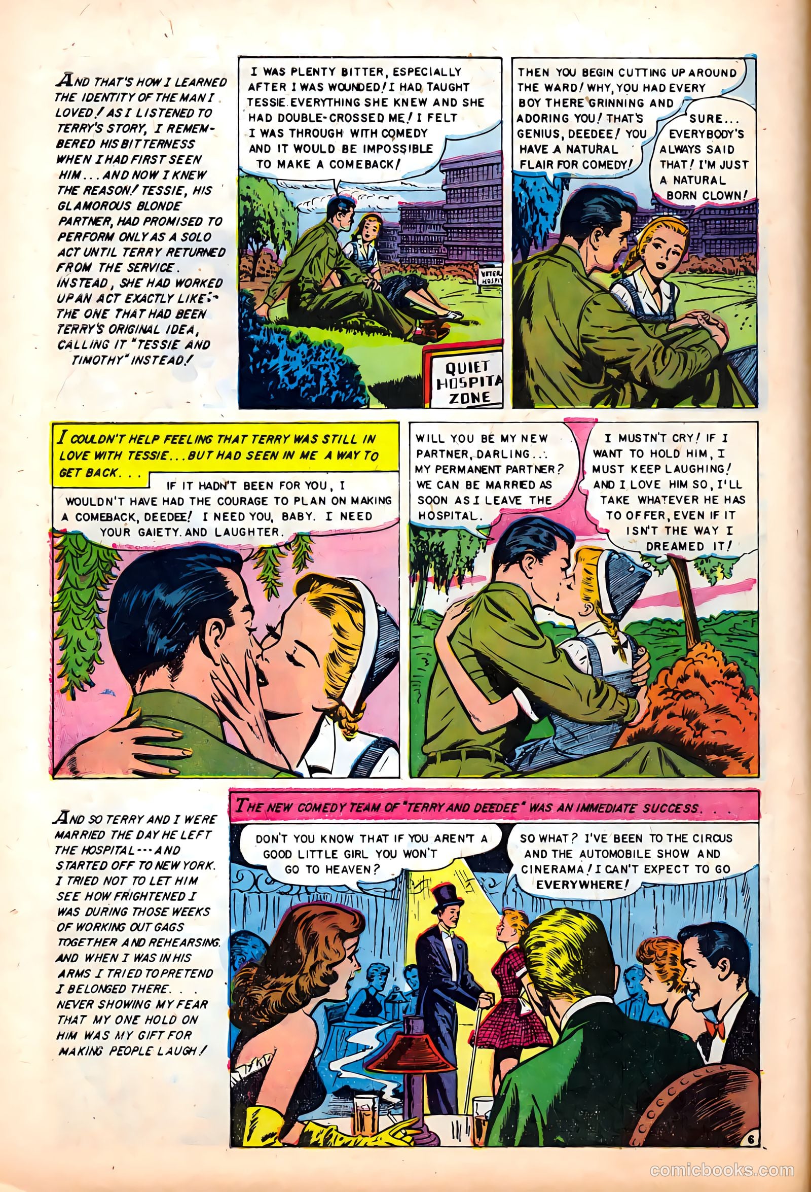 Love at First Sight #32 (1954) — page 8 of 36
