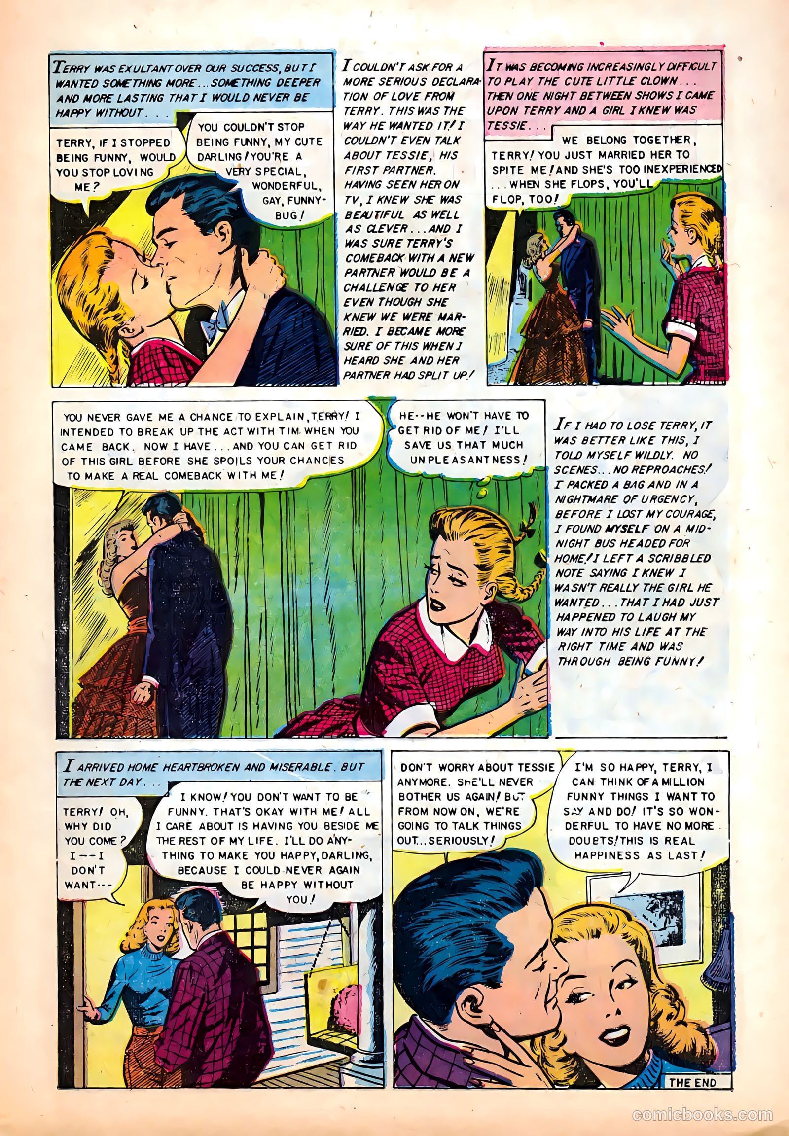Love at First Sight #32 (1954) — page 9 of 36