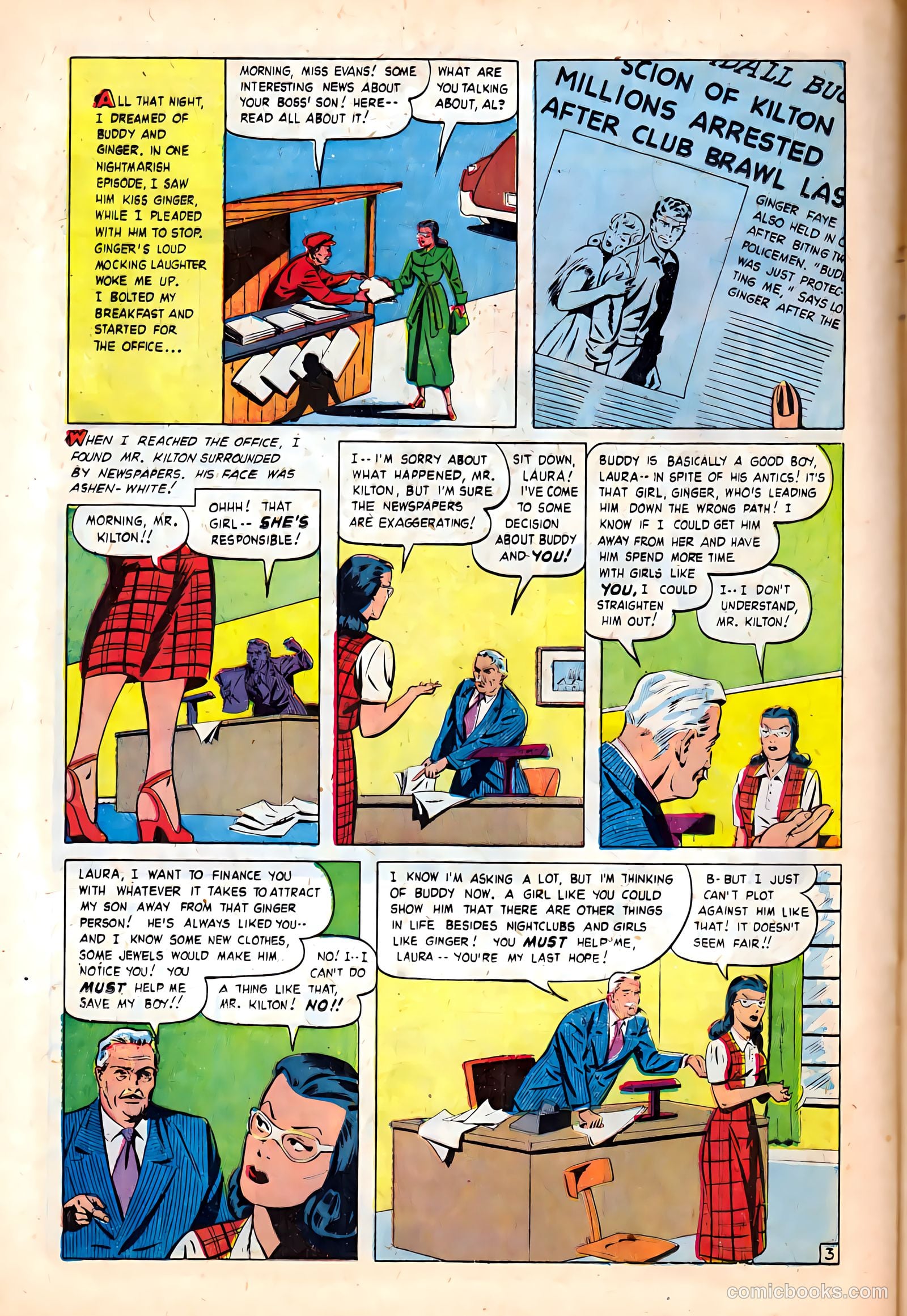 Love at First Sight #32 (1954) — page 20 of 36