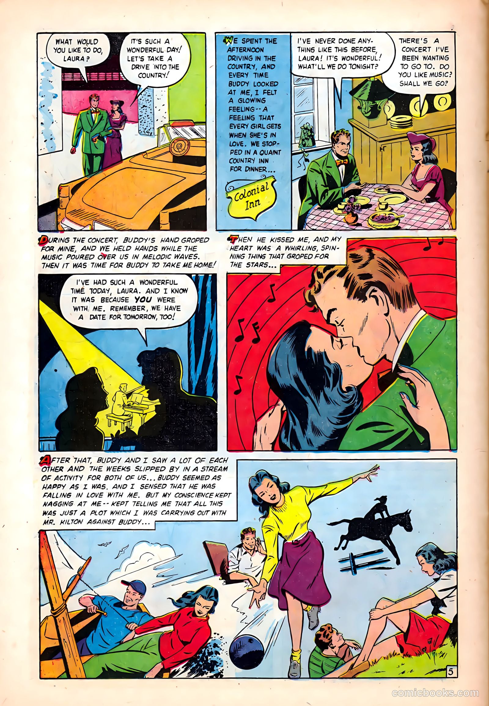 Love at First Sight #32 (1954) — page 22 of 36