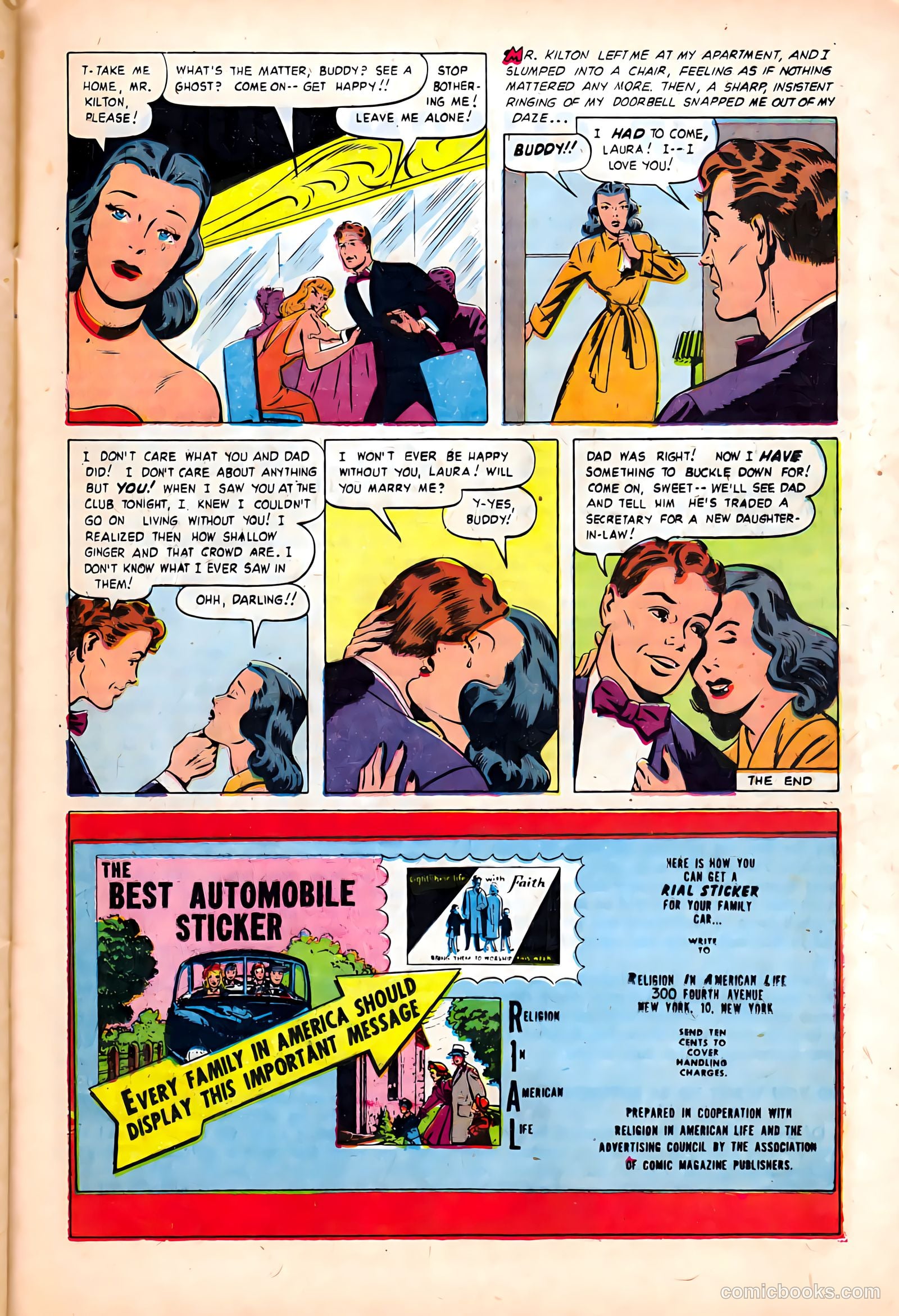 Love at First Sight #32 (1954) — page 25 of 36