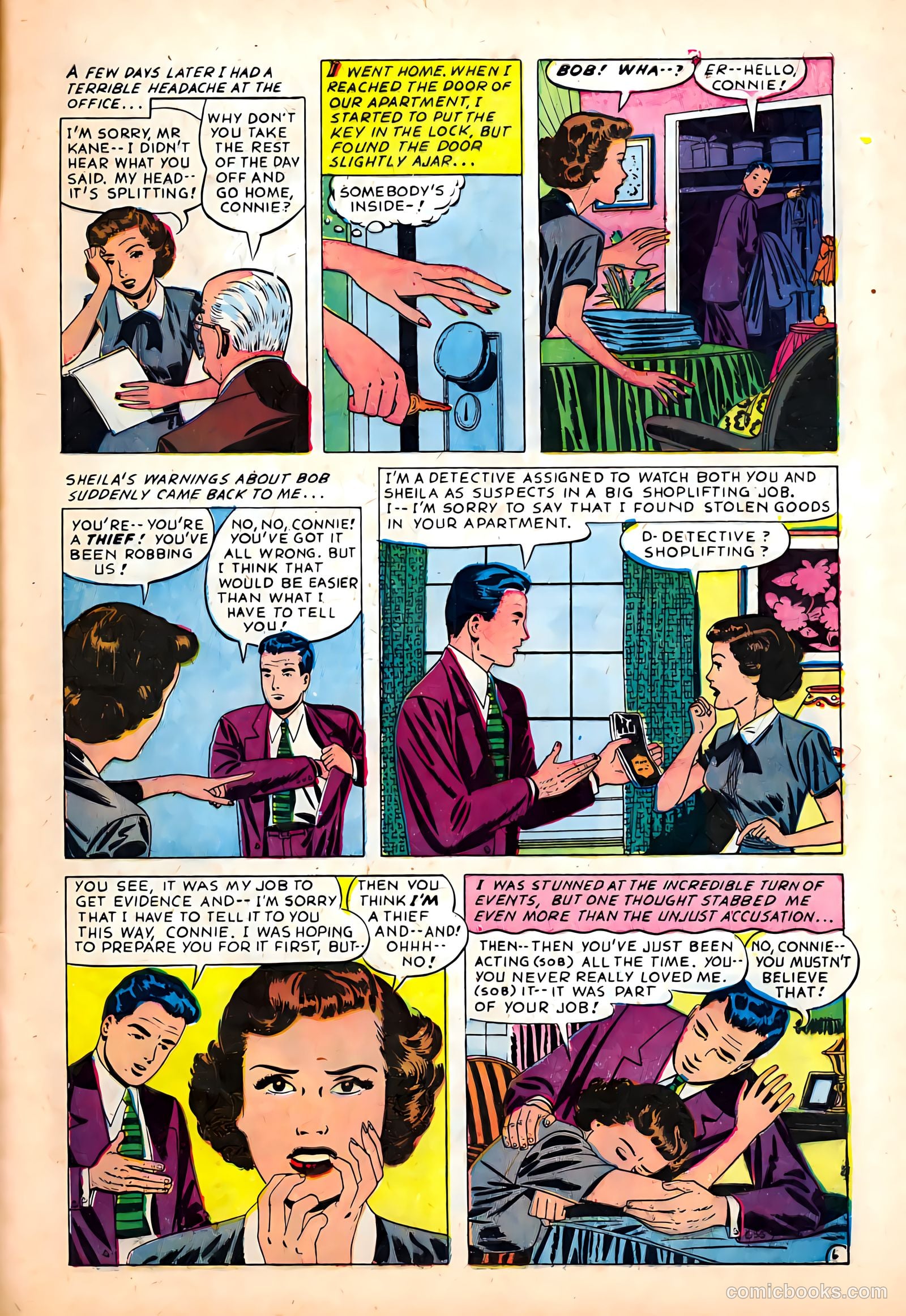 Love at First Sight #32 (1954) — page 33 of 36