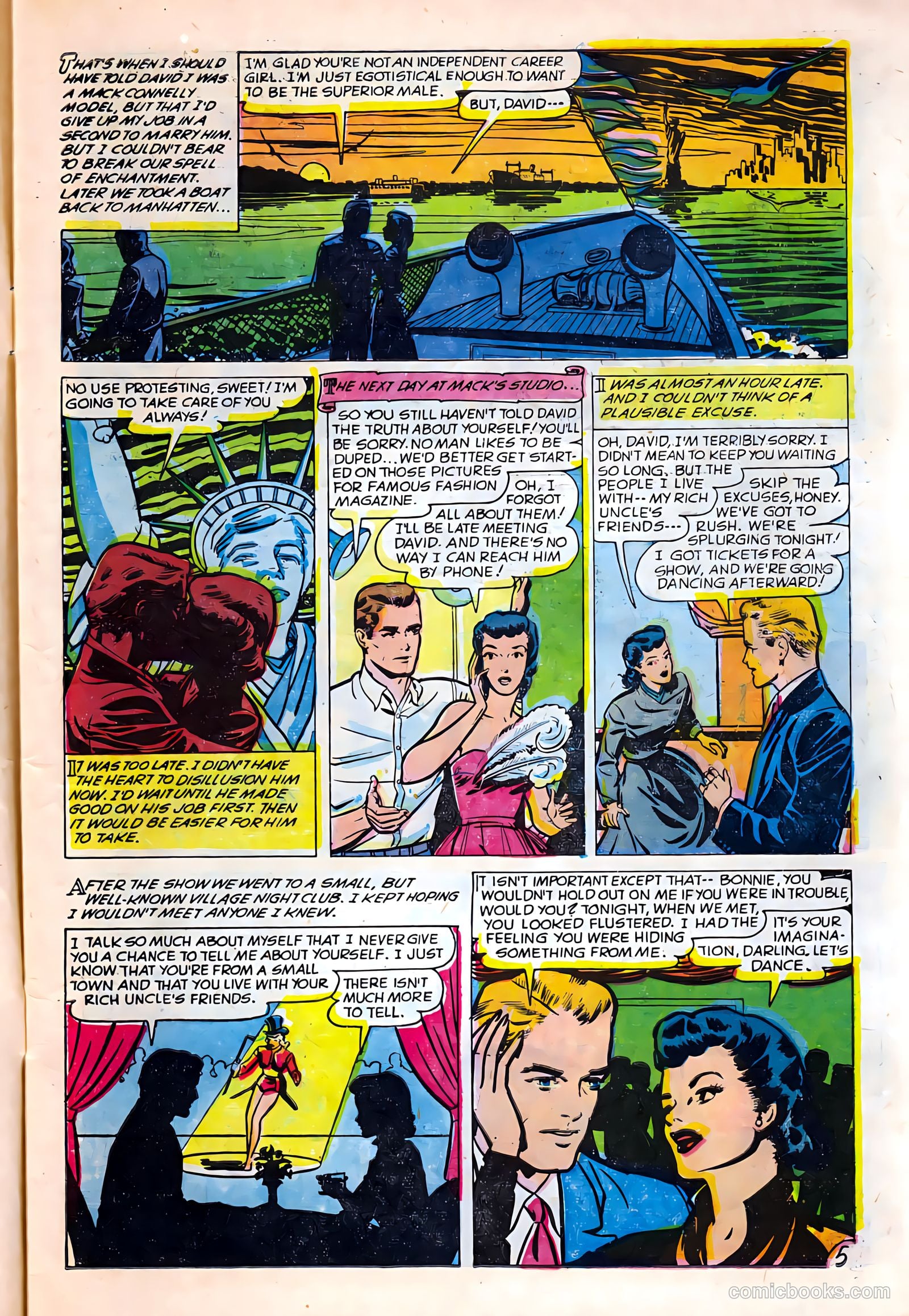 Love at First Sight #33 (1955) — page 7 of 36