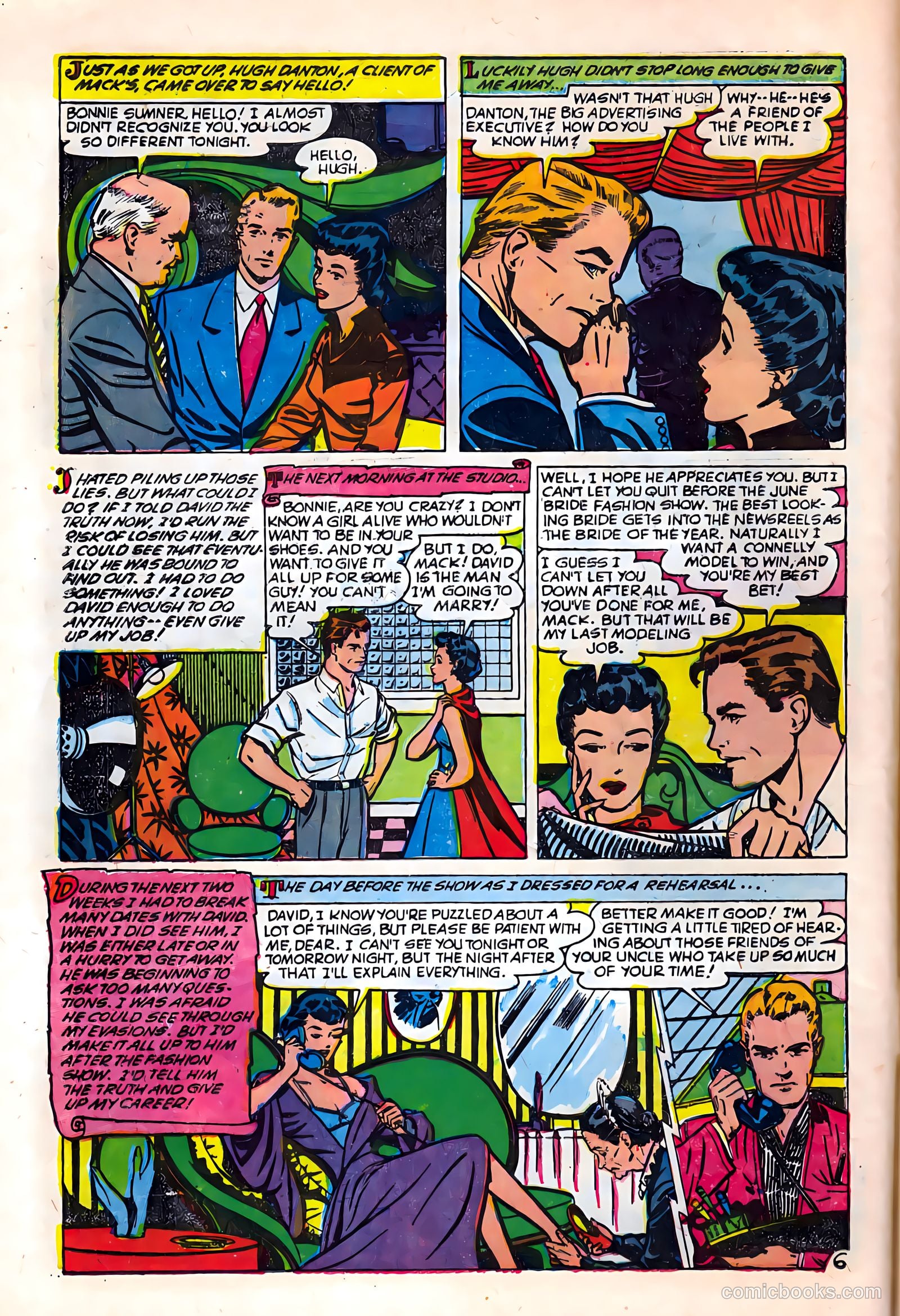 Love at First Sight #33 (1955) — page 8 of 36