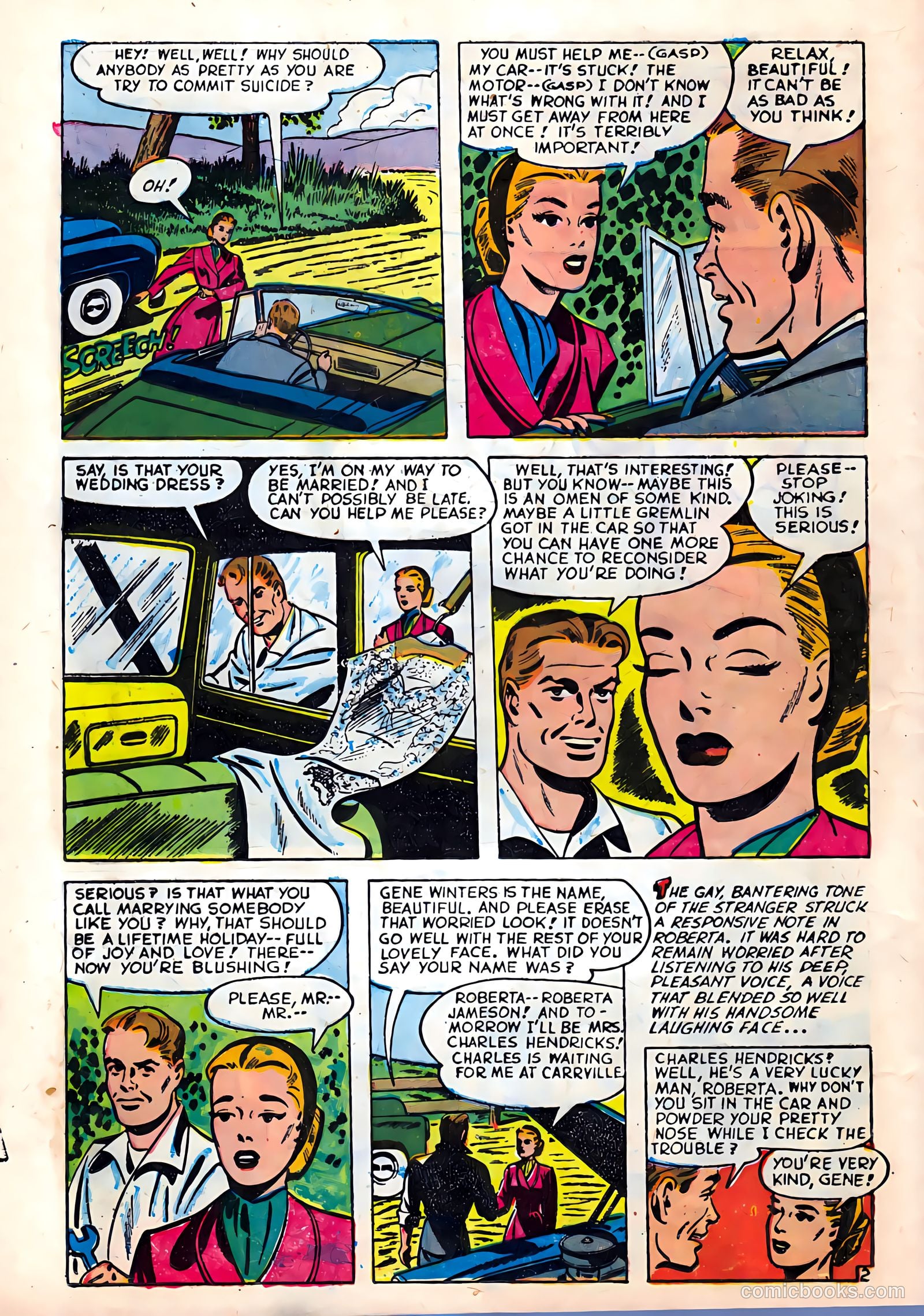 Love at First Sight #33 (1955) — page 12 of 36