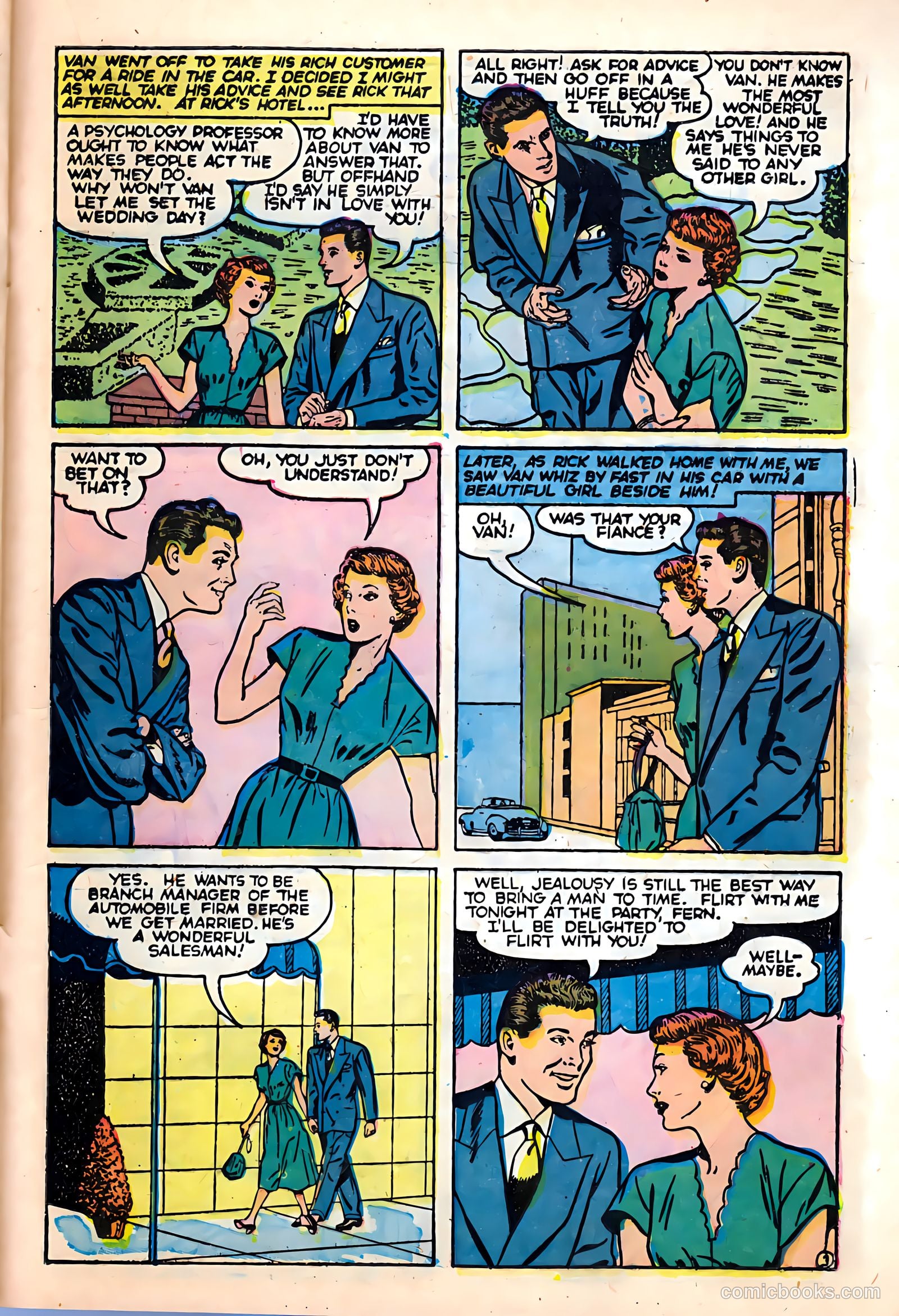 Love at First Sight #33 (1955) — page 21 of 36
