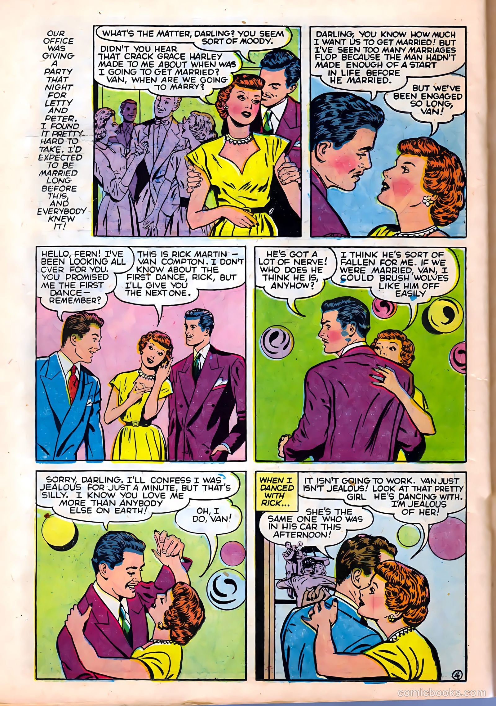 Love at First Sight #33 (1955) — page 22 of 36