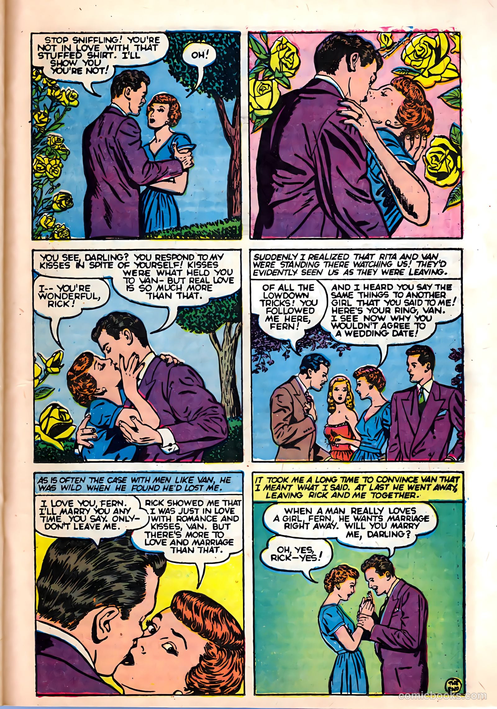 Love at First Sight #33 (1955) — page 25 of 36