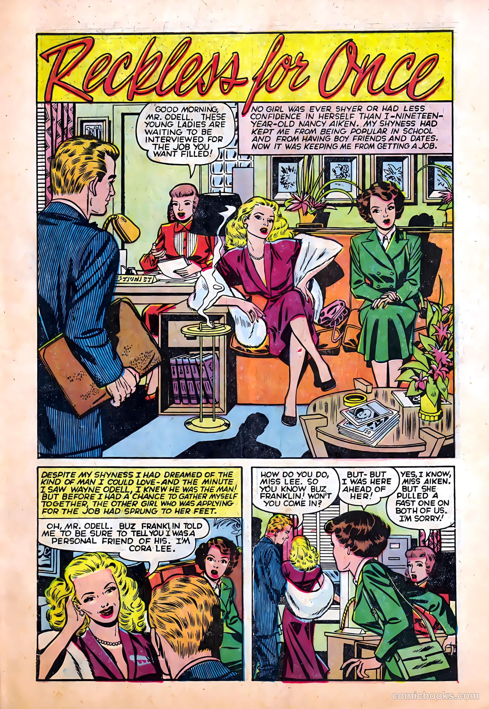 Love at First Sight #34 (1955) — page 3 of 36