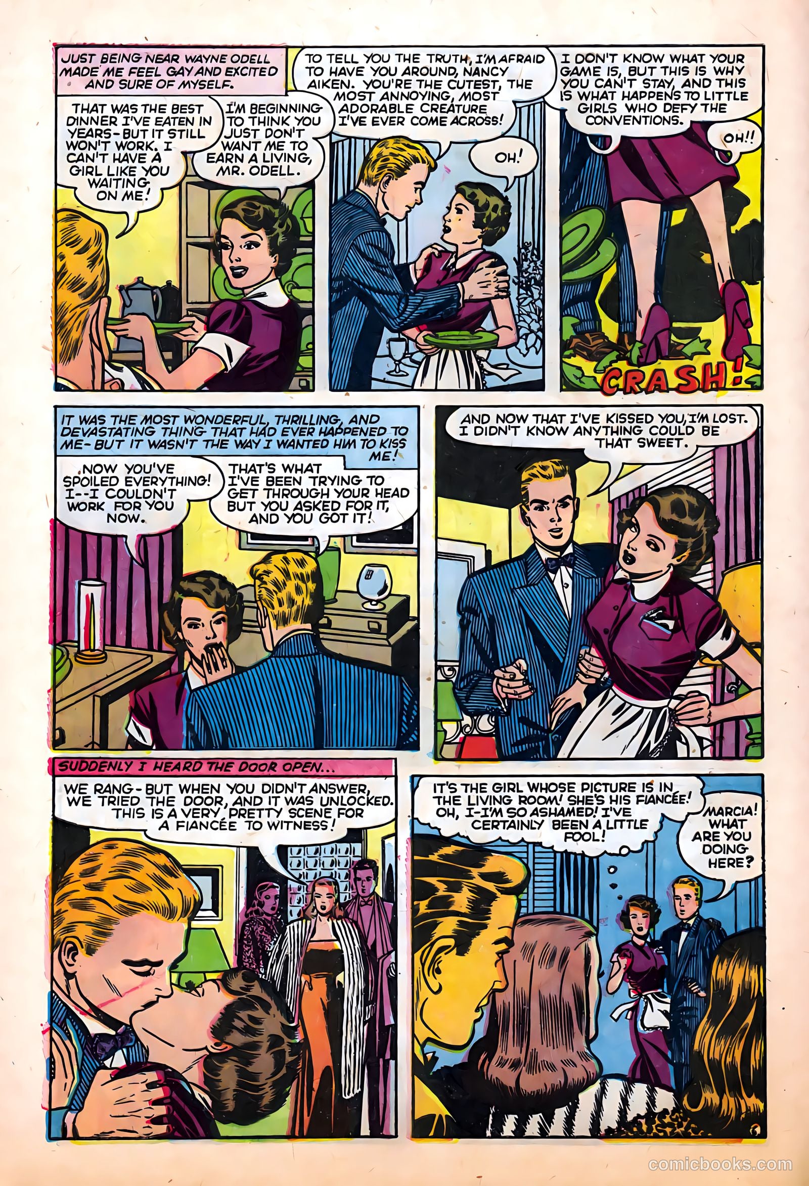 Love at First Sight #34 (1955) — page 8 of 36