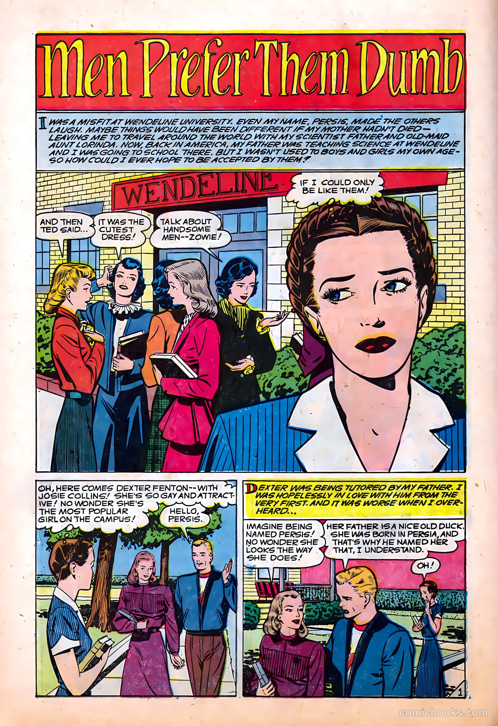 Love at First Sight #34 (1955) — page 10 of 36