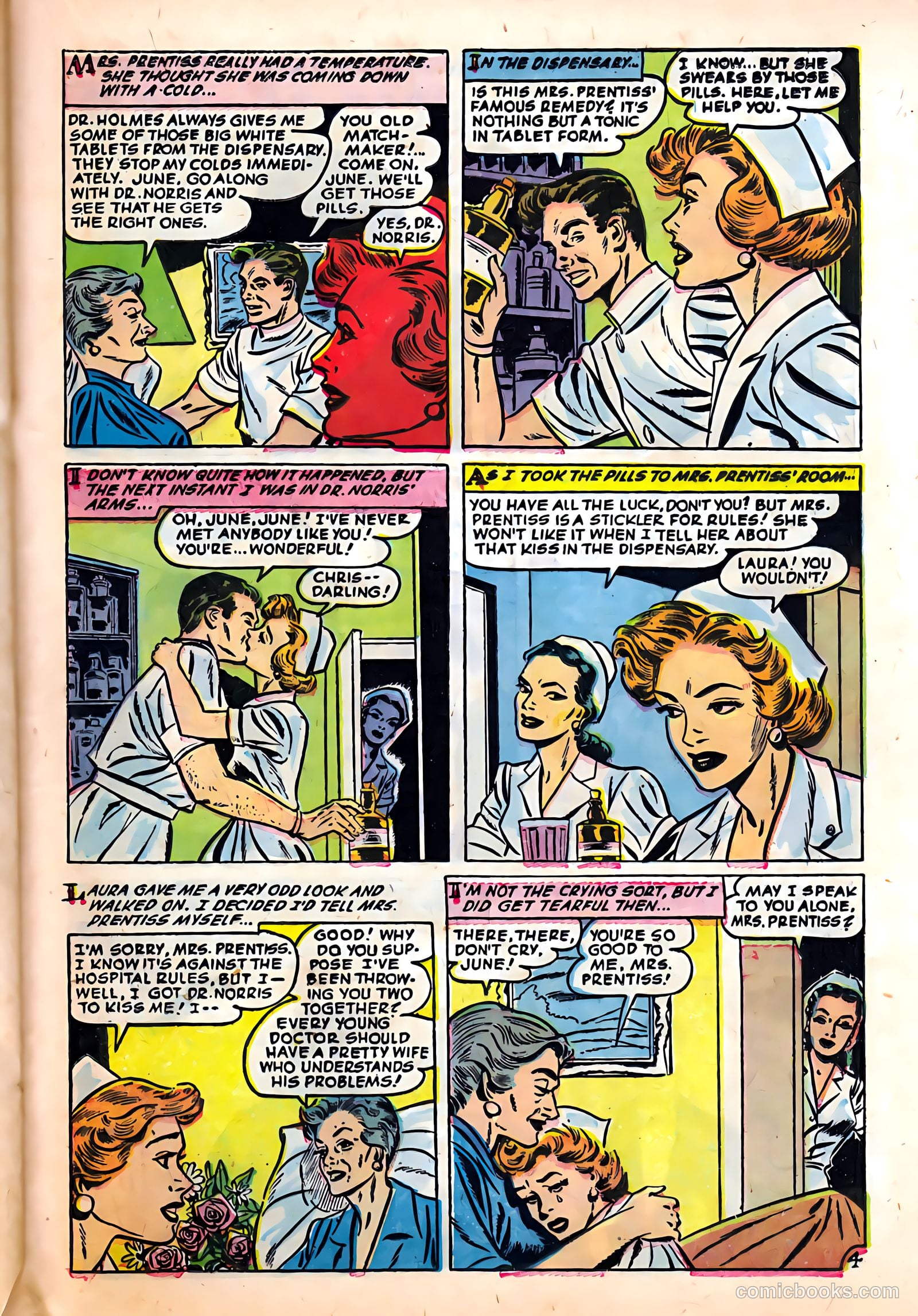 Love at First Sight #34 (1955) — page 21 of 36