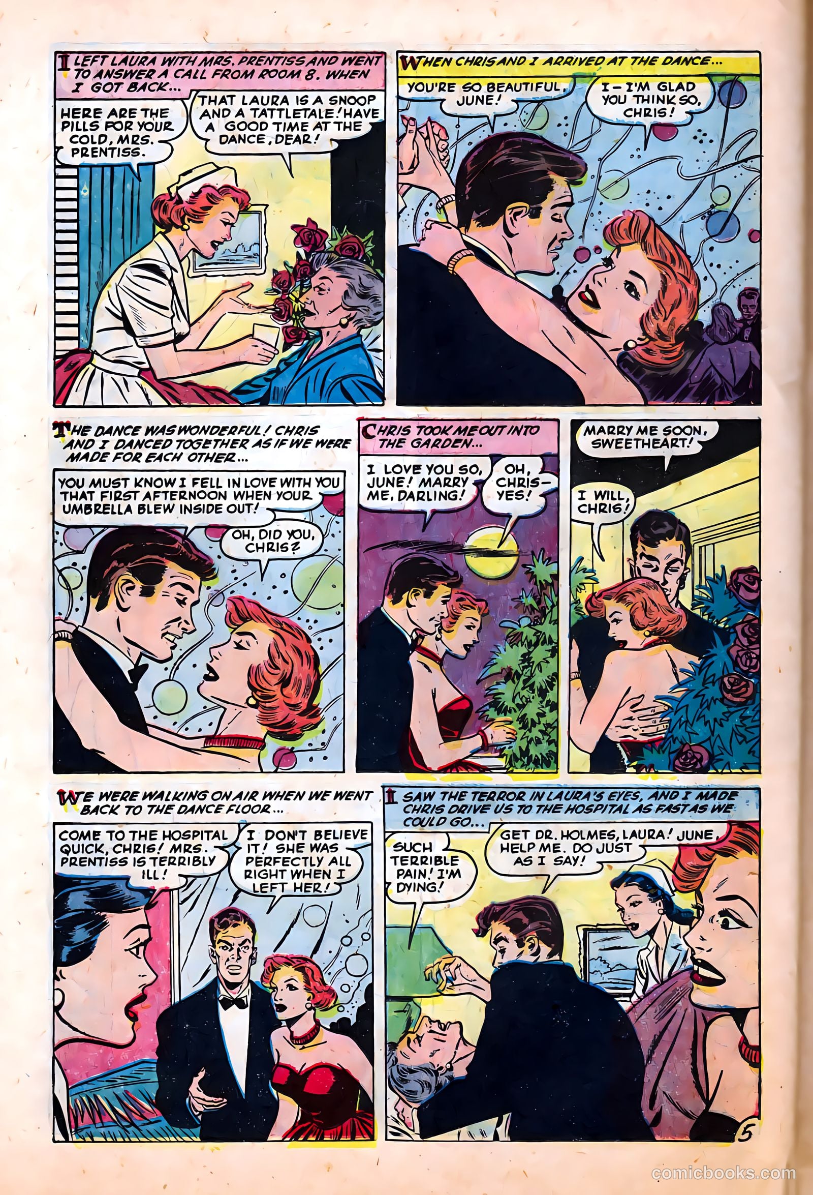 Love at First Sight #34 (1955) — page 22 of 36
