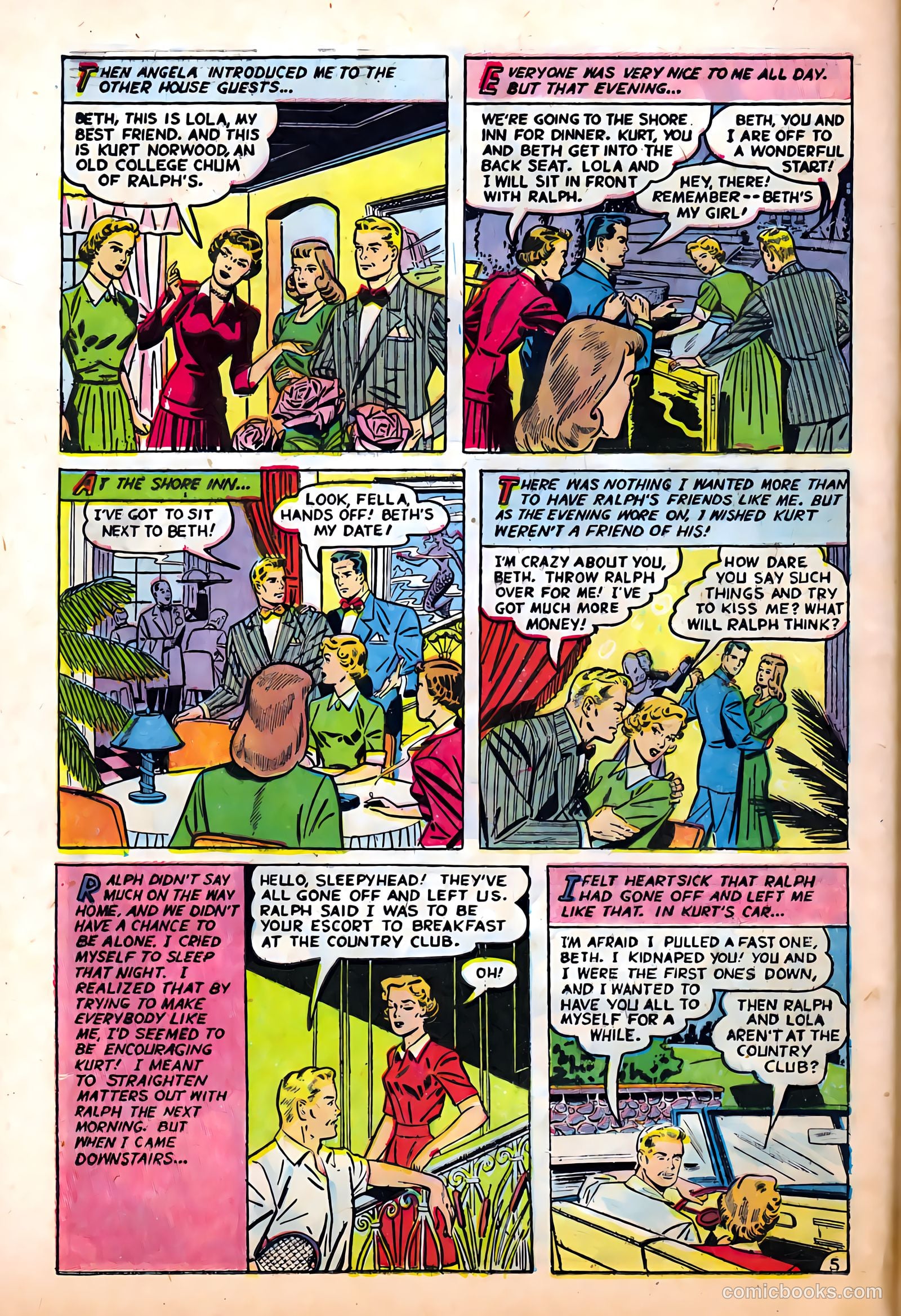 Love at First Sight #34 (1955) — page 32 of 36