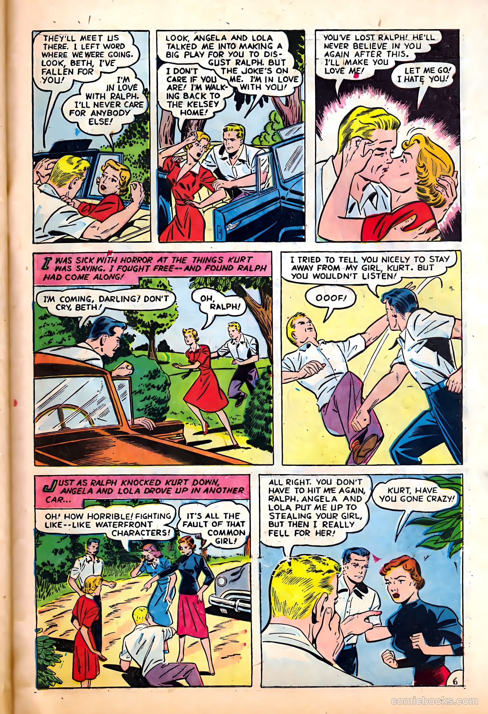 Love at First Sight #34 (1955) — page 33 of 36