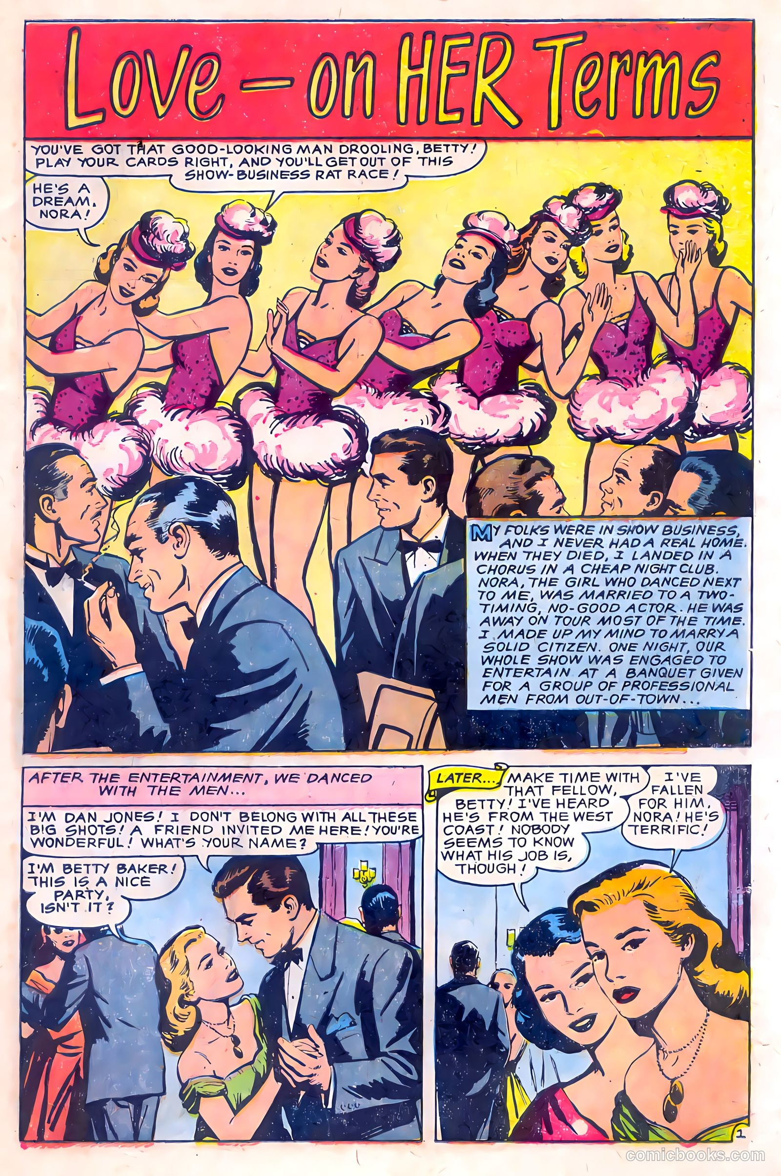 Love at First Sight #35 (1955) — page 3 of 36