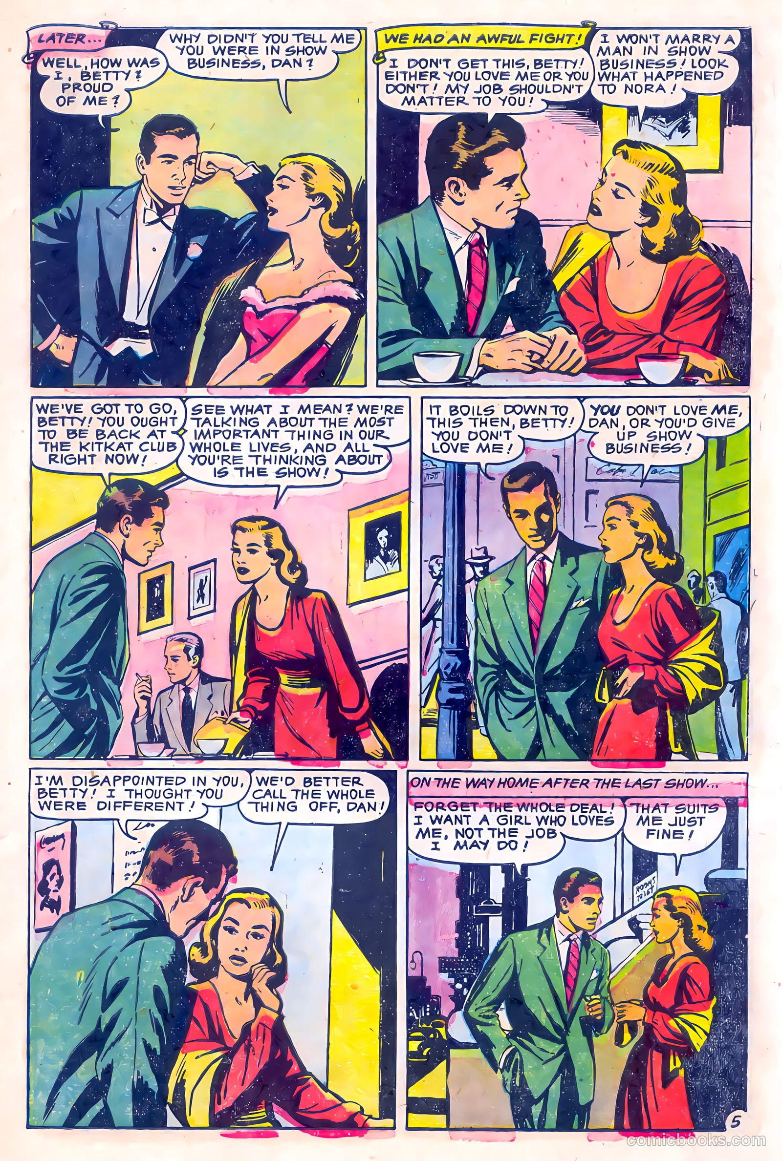 Love at First Sight #35 (1955) — page 7 of 36