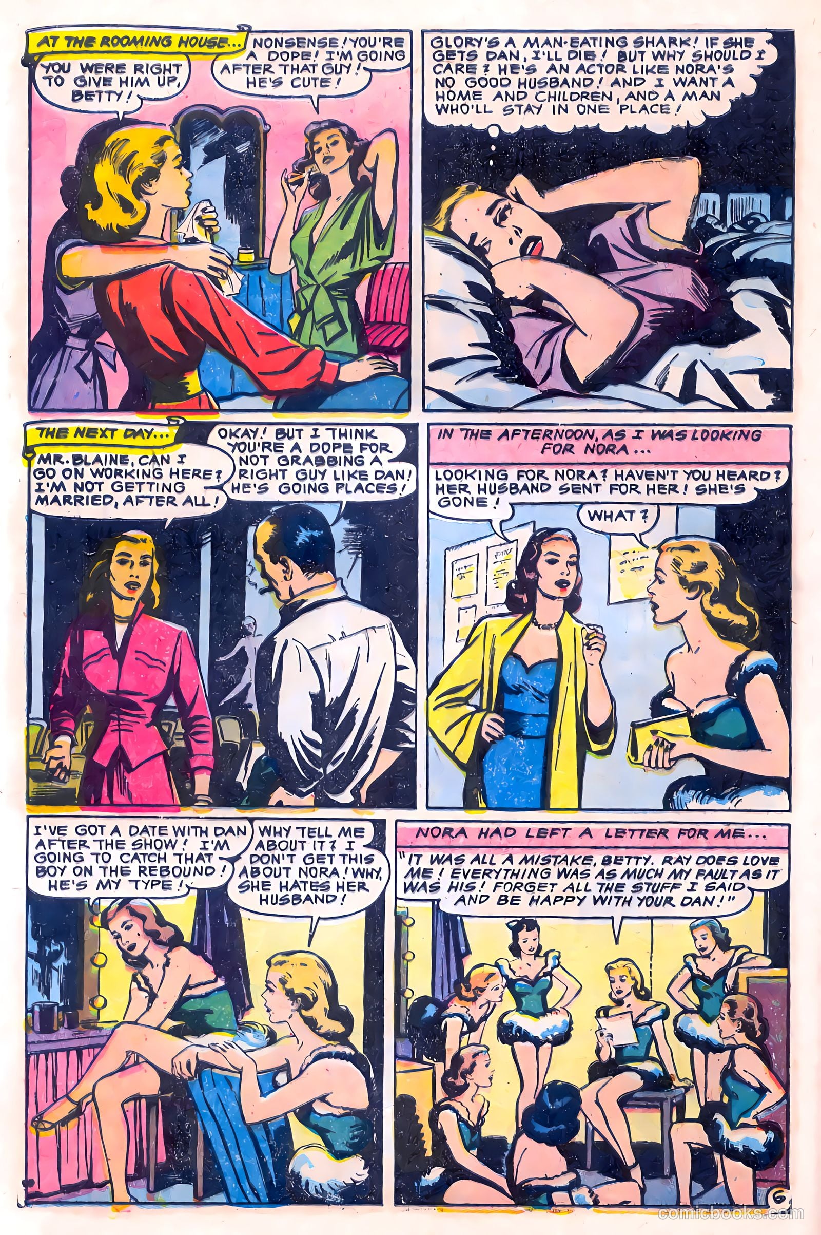 Love at First Sight #35 (1955) — page 8 of 36