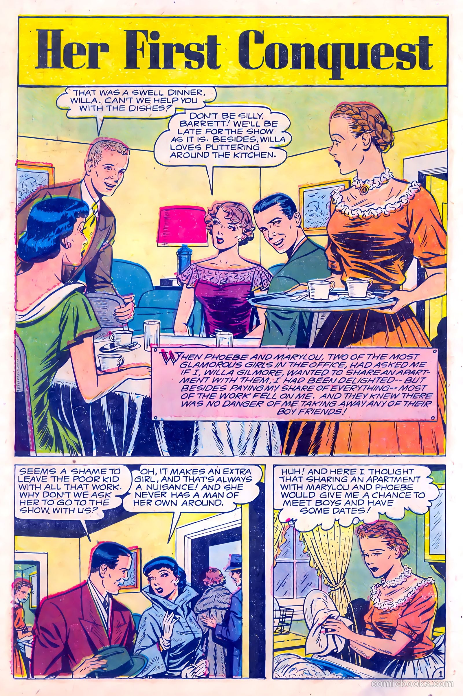 Love at First Sight #35 (1955) — page 11 of 36