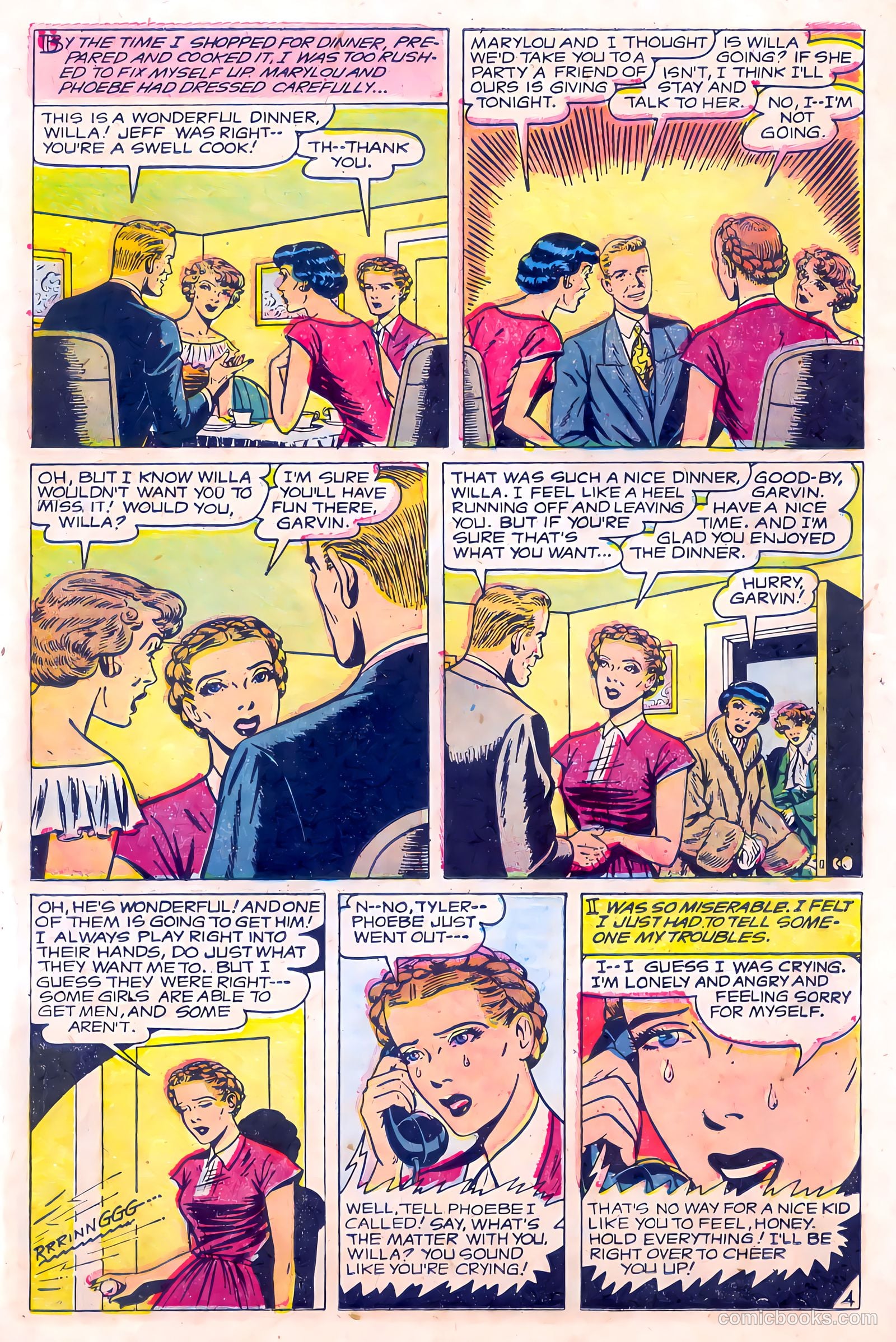 Love at First Sight #35 (1955) — page 14 of 36