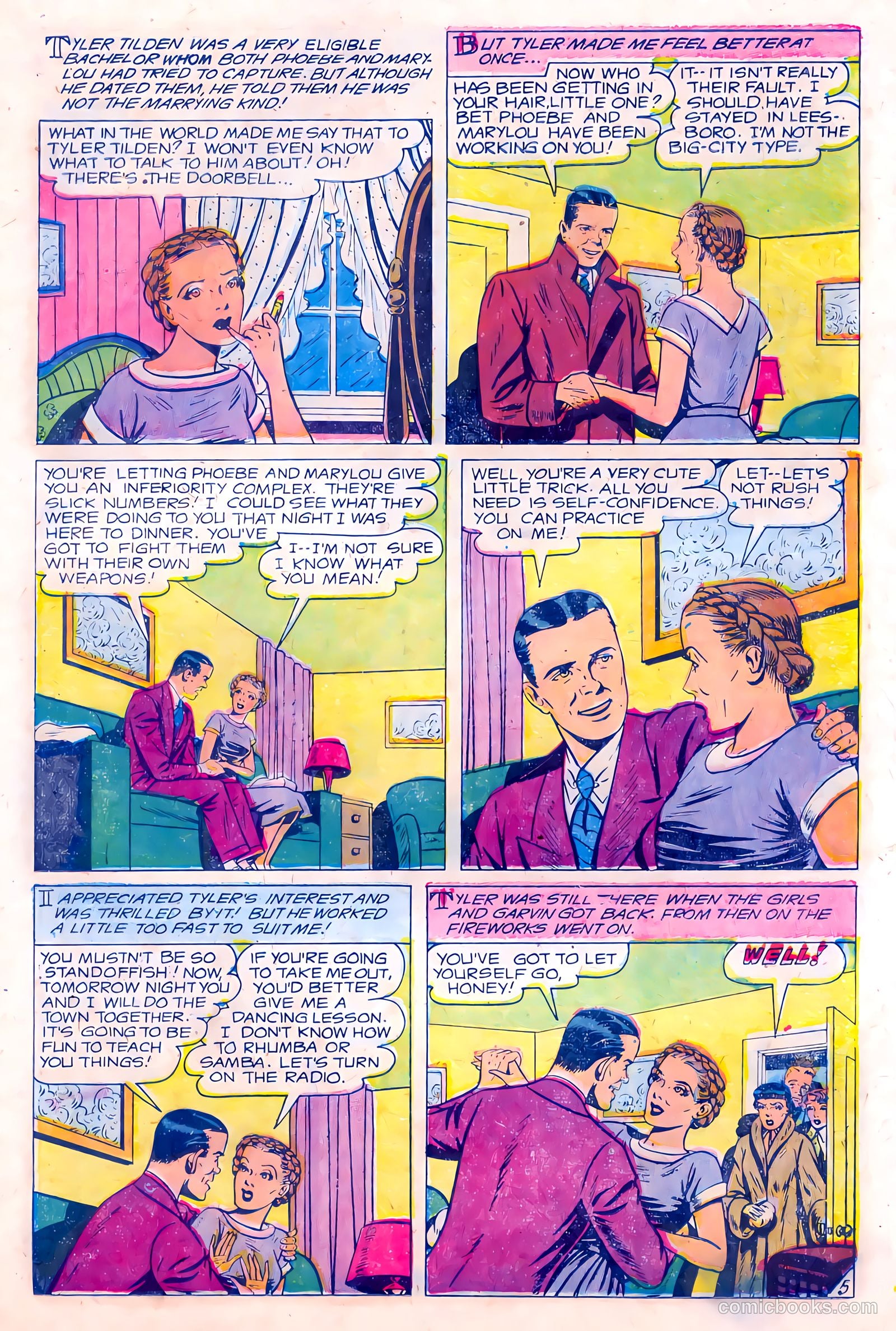 Love at First Sight #35 (1955) — page 15 of 36