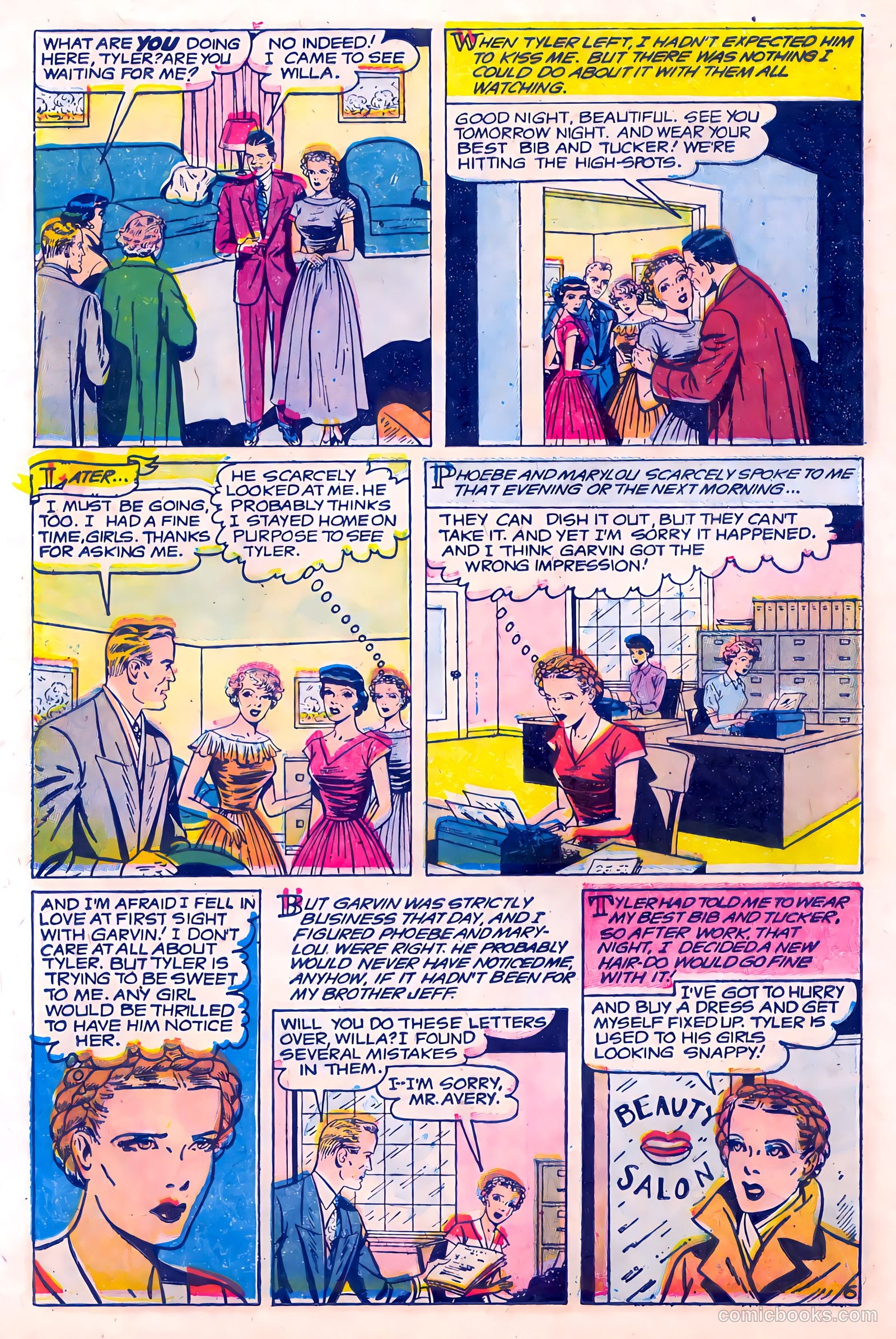 Love at First Sight #35 (1955) — page 16 of 36
