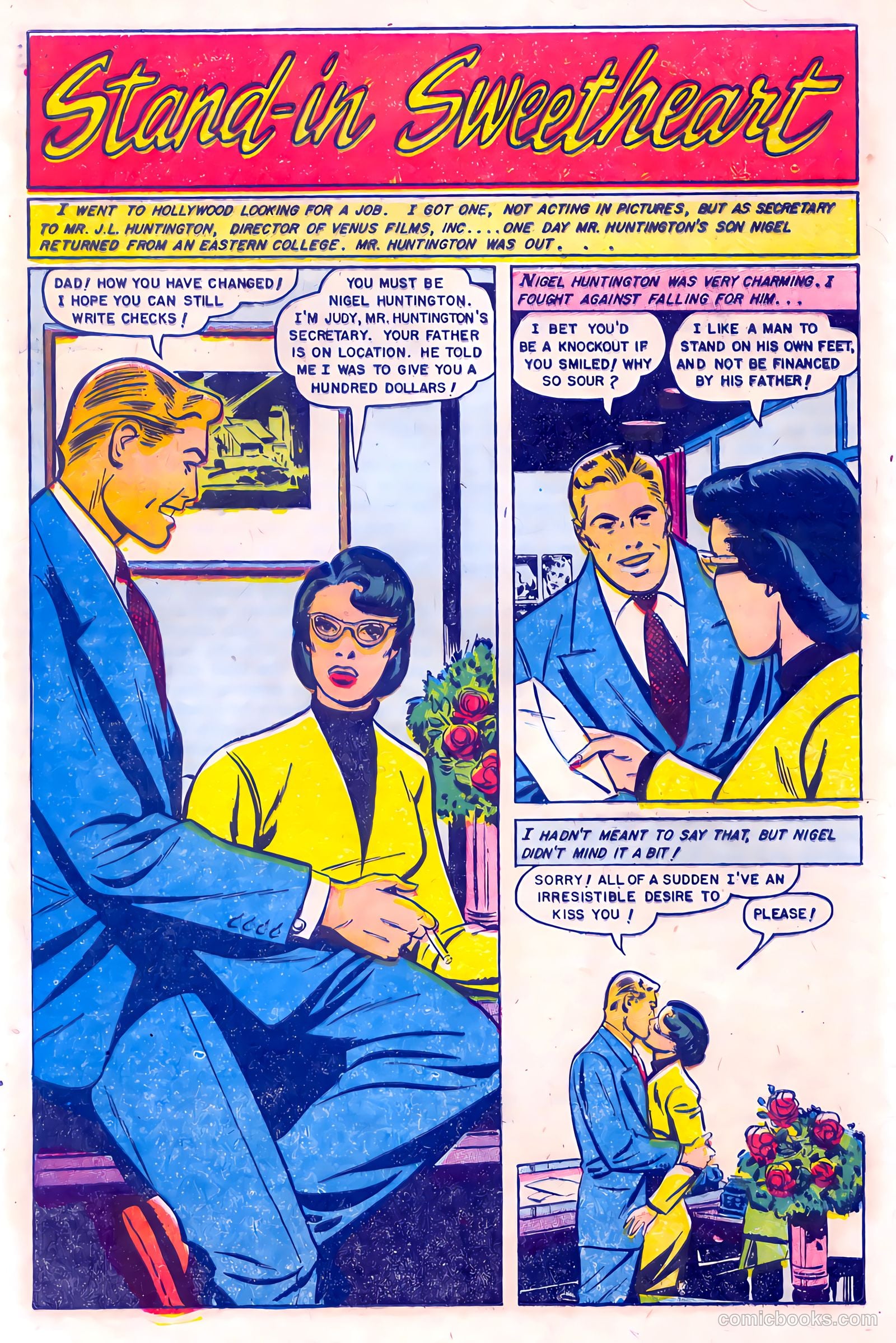 Love at First Sight #35 (1955) — page 28 of 36