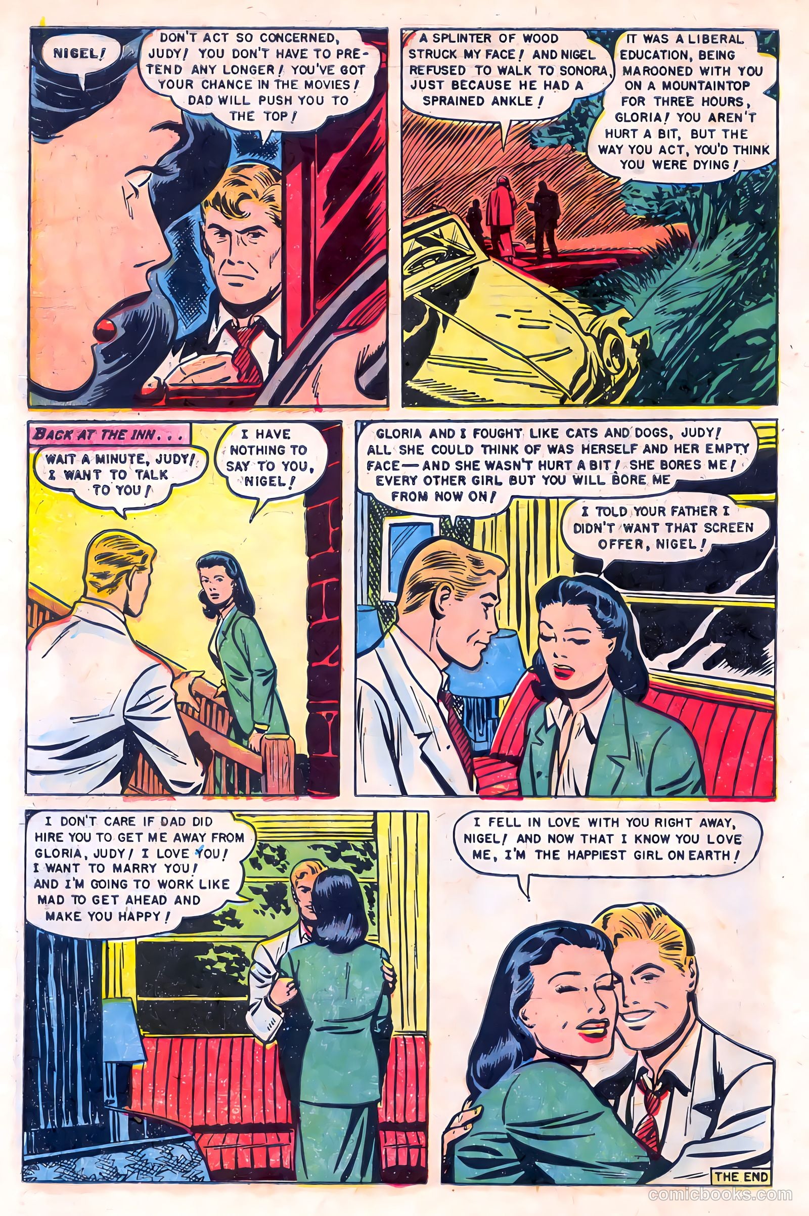 Love at First Sight #35 (1955) — page 34 of 36