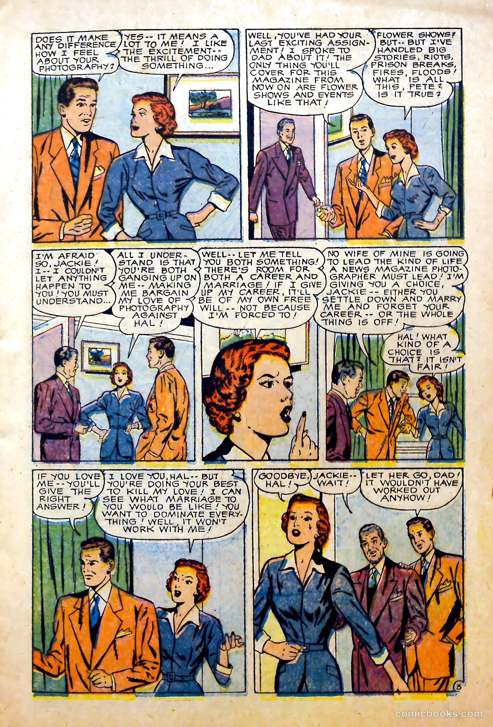 Love at First Sight #36 (1955) — page 5 of 36