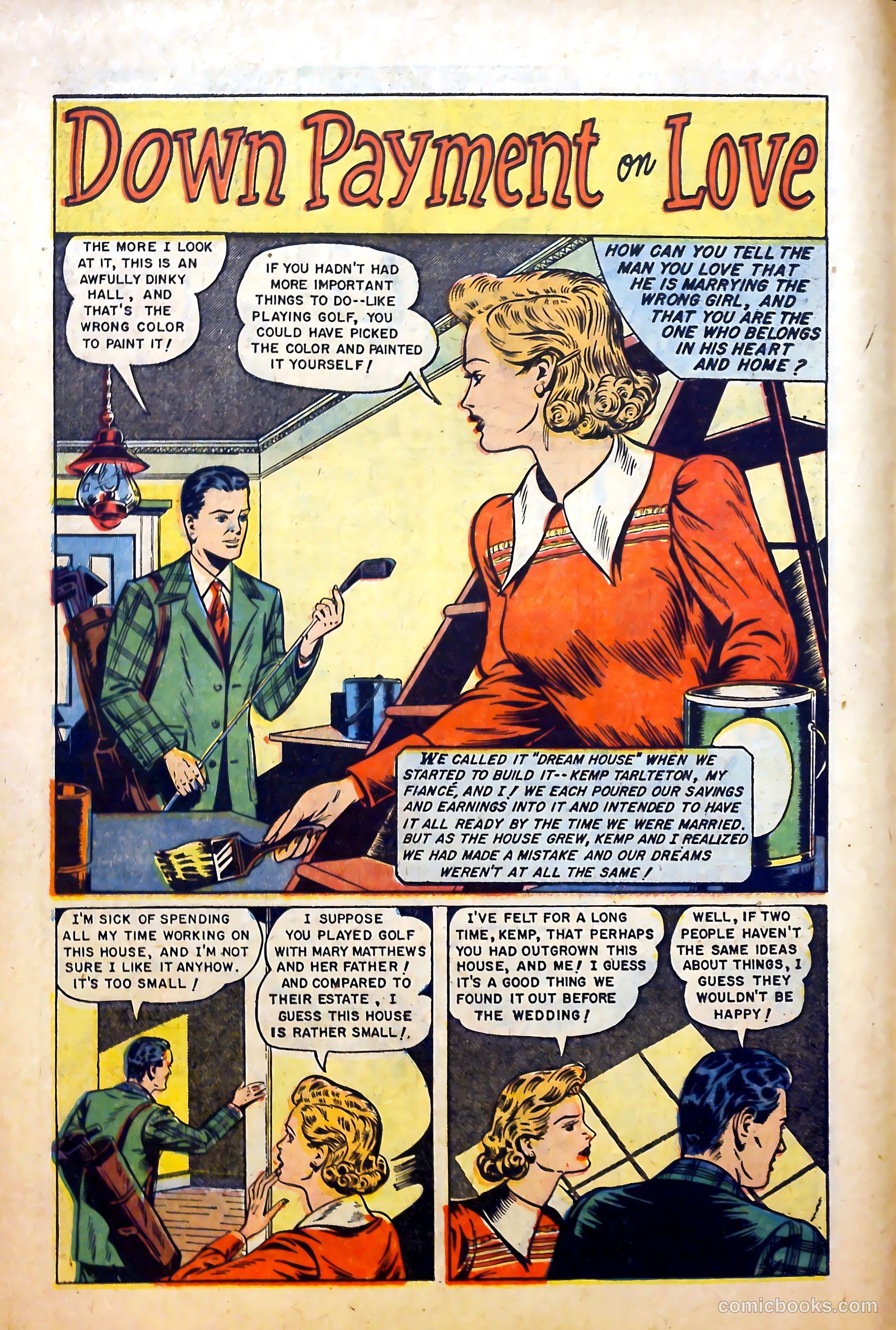 Love at First Sight #36 (1955) — page 10 of 36