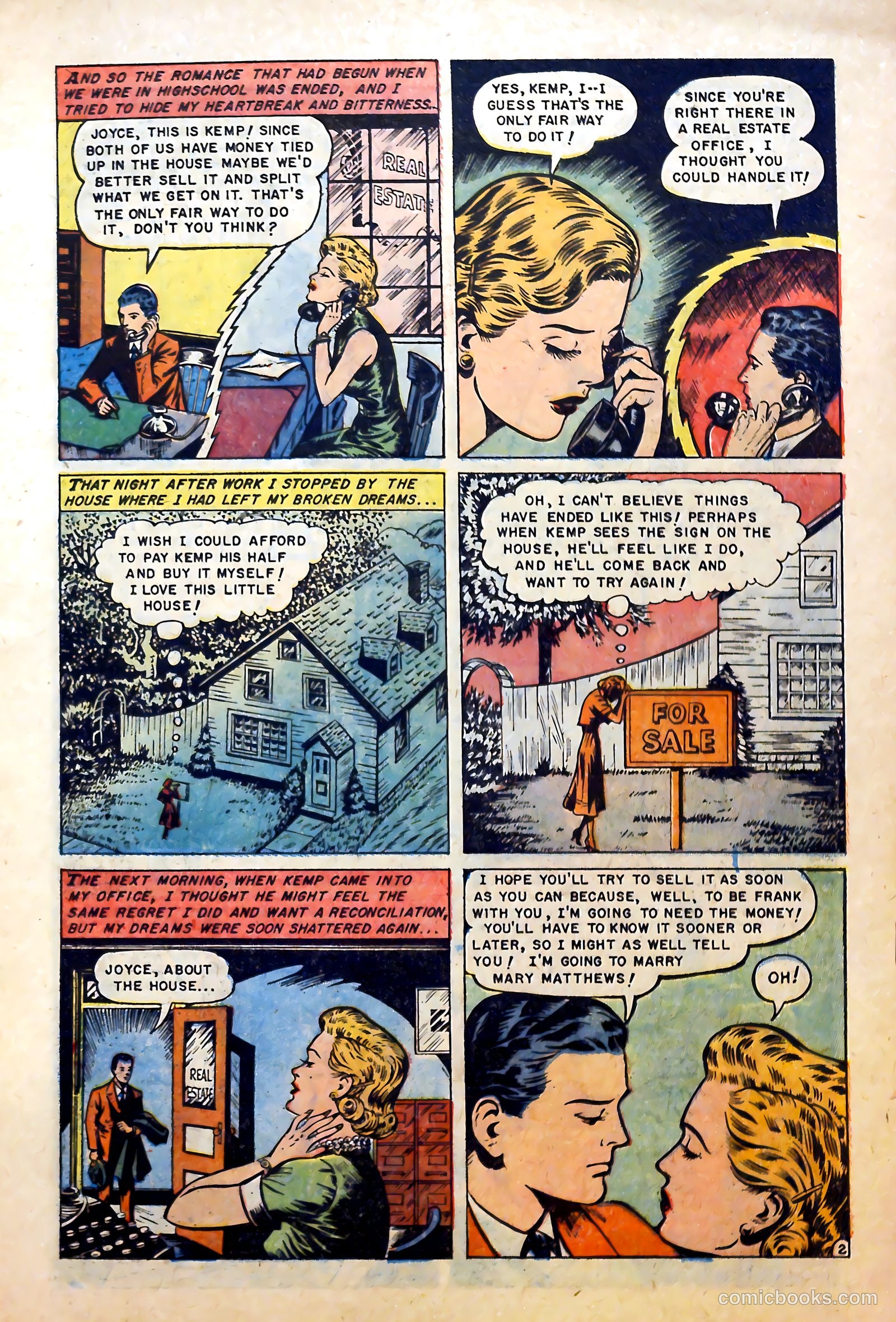 Love at First Sight #36 (1955) — page 11 of 36