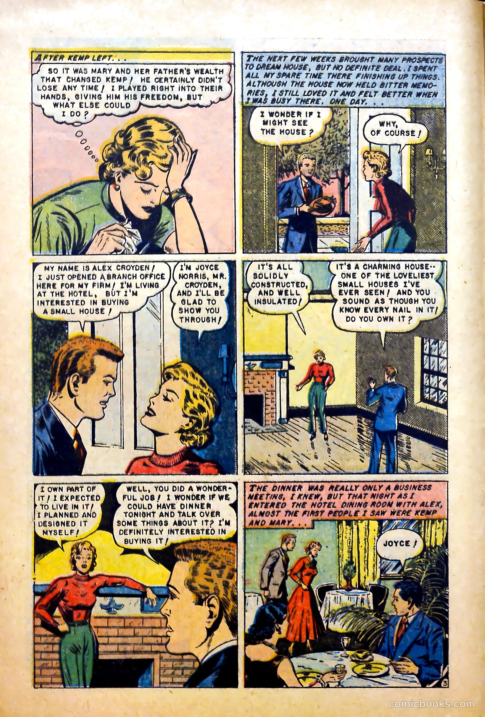 Love at First Sight #36 (1955) — page 12 of 36