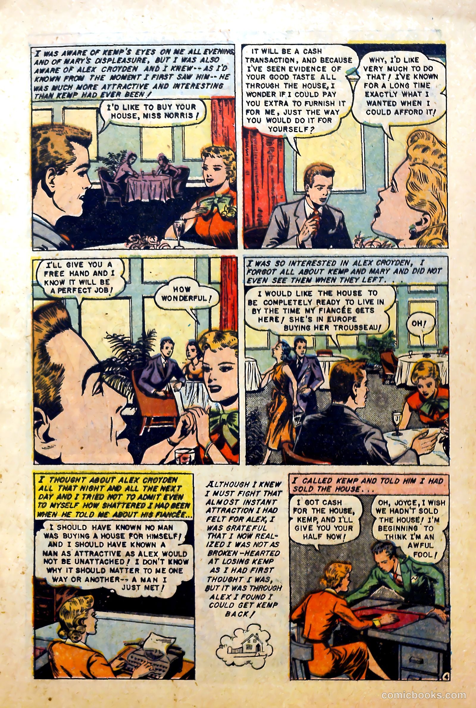 Love at First Sight #36 (1955) — page 13 of 36