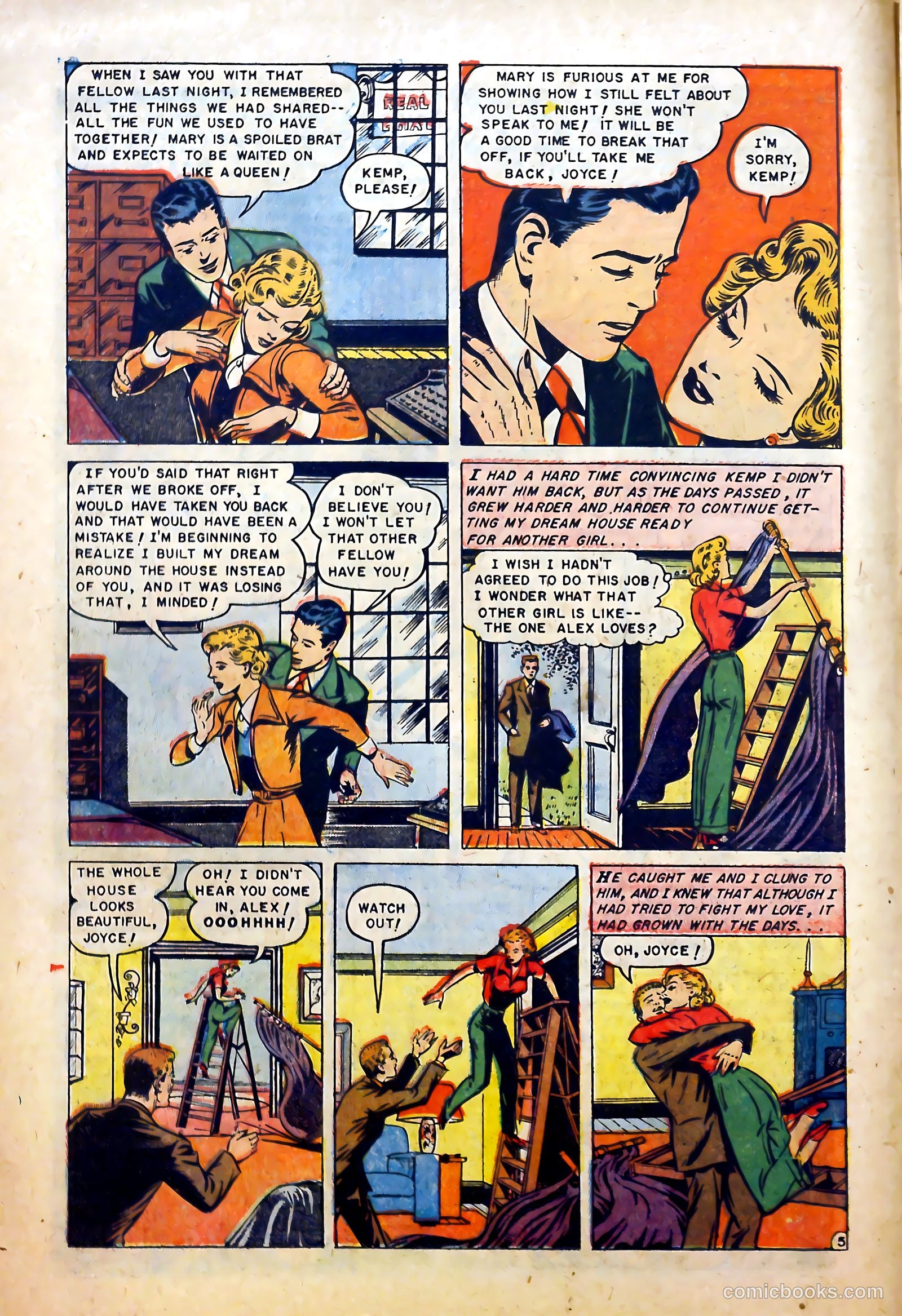 Love at First Sight #36 (1955) — page 14 of 36