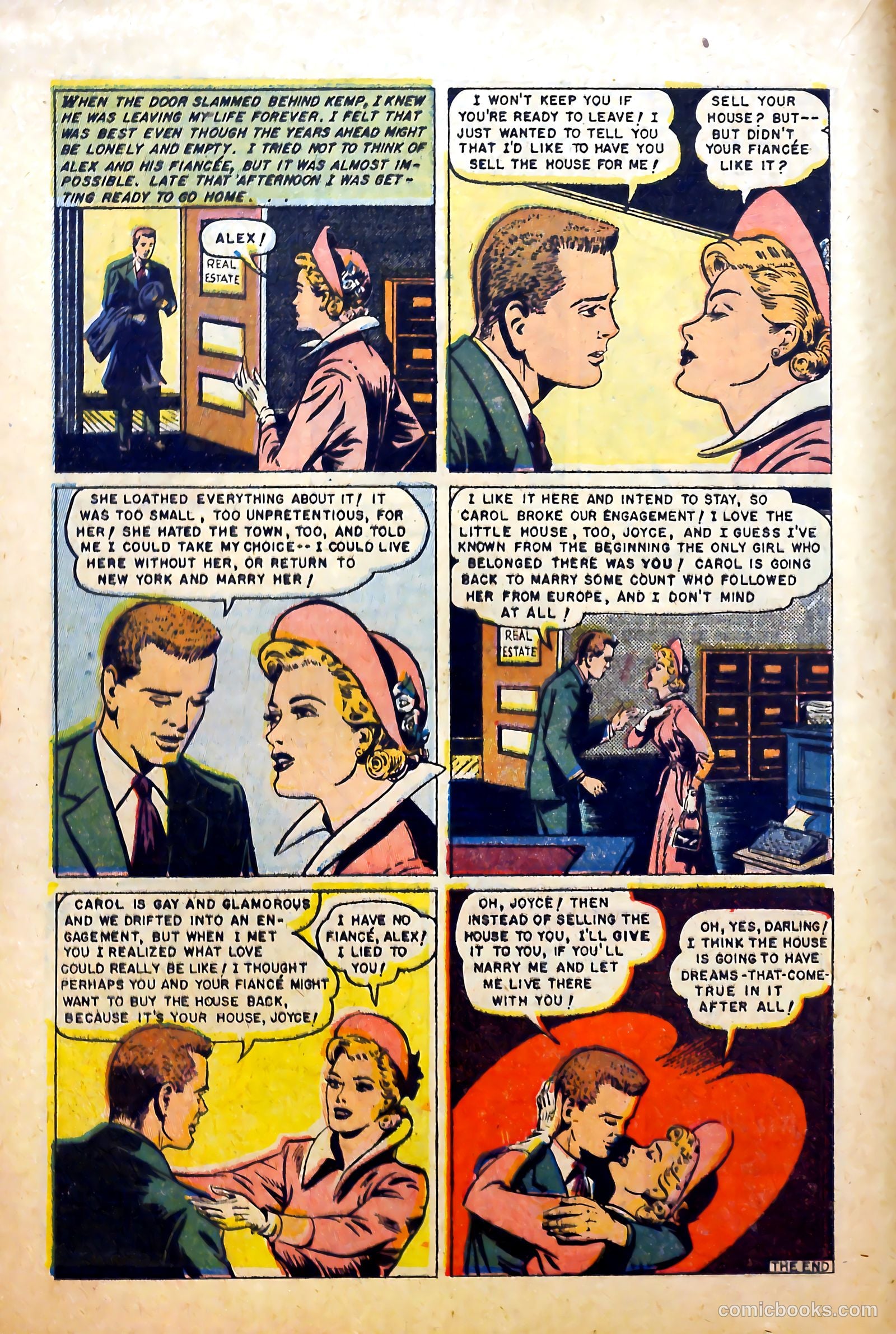 Love at First Sight #36 (1955) — page 16 of 36
