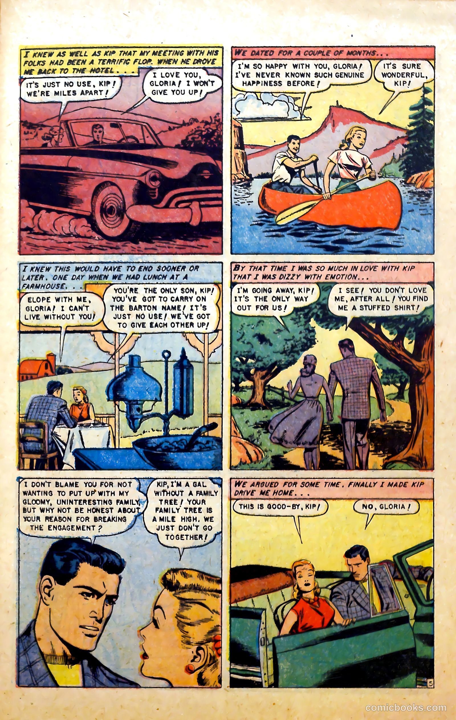 Love at First Sight #36 (1955) — page 21 of 36