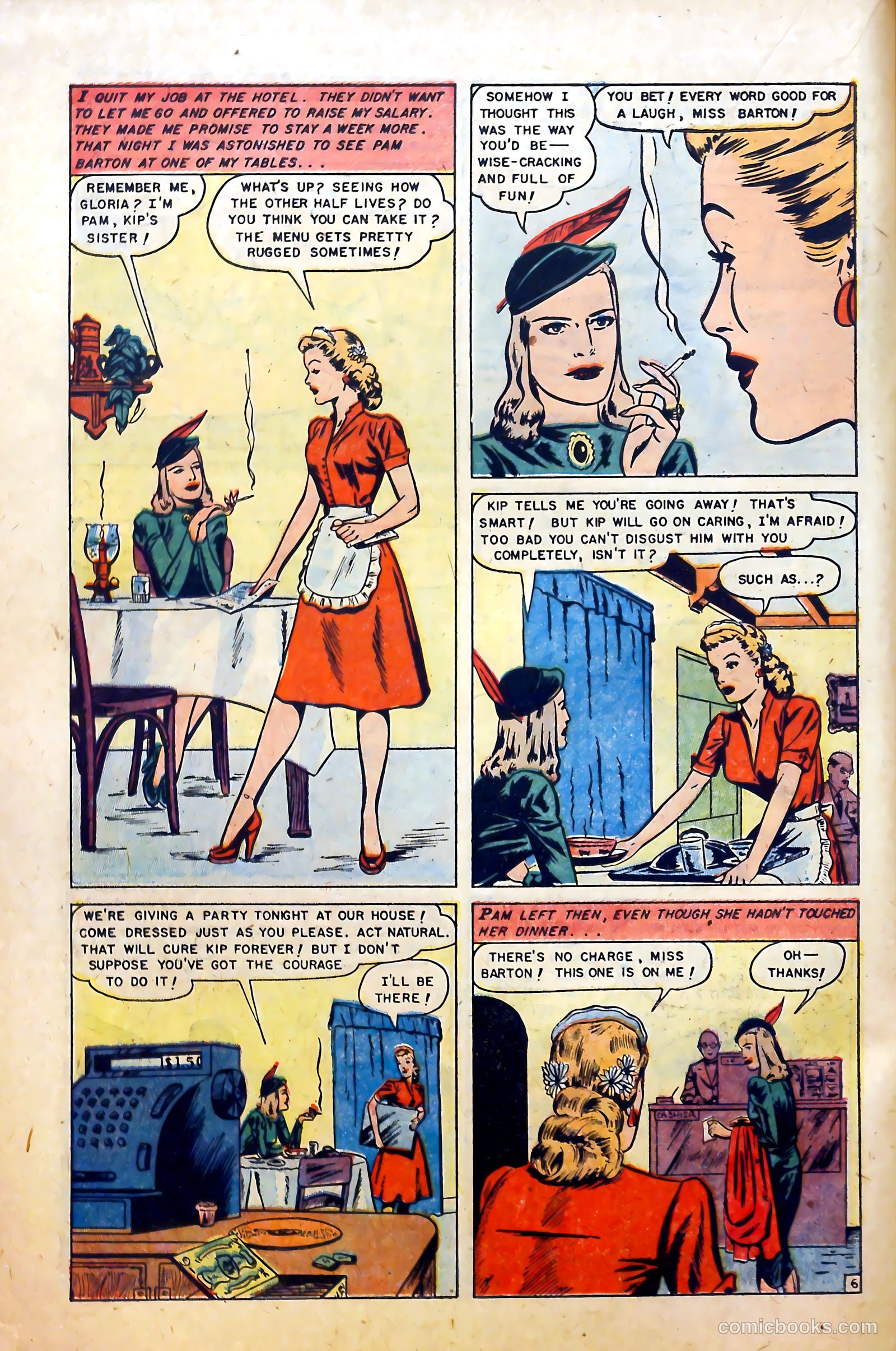 Love at First Sight #36 (1955) — page 22 of 36