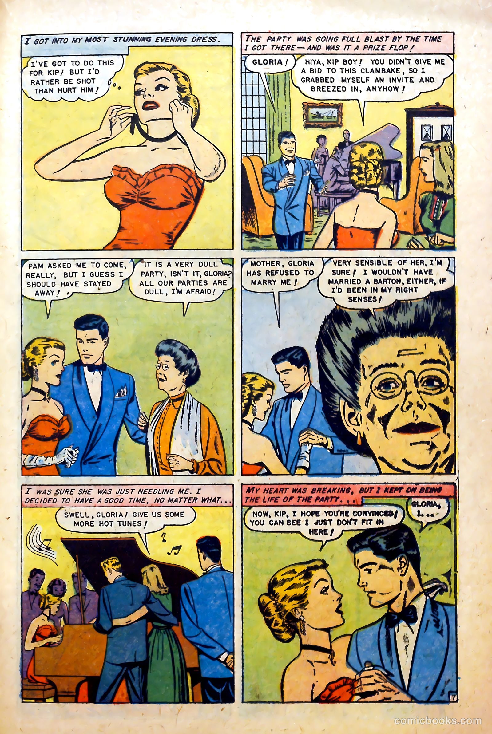 Love at First Sight #36 (1955) — page 23 of 36