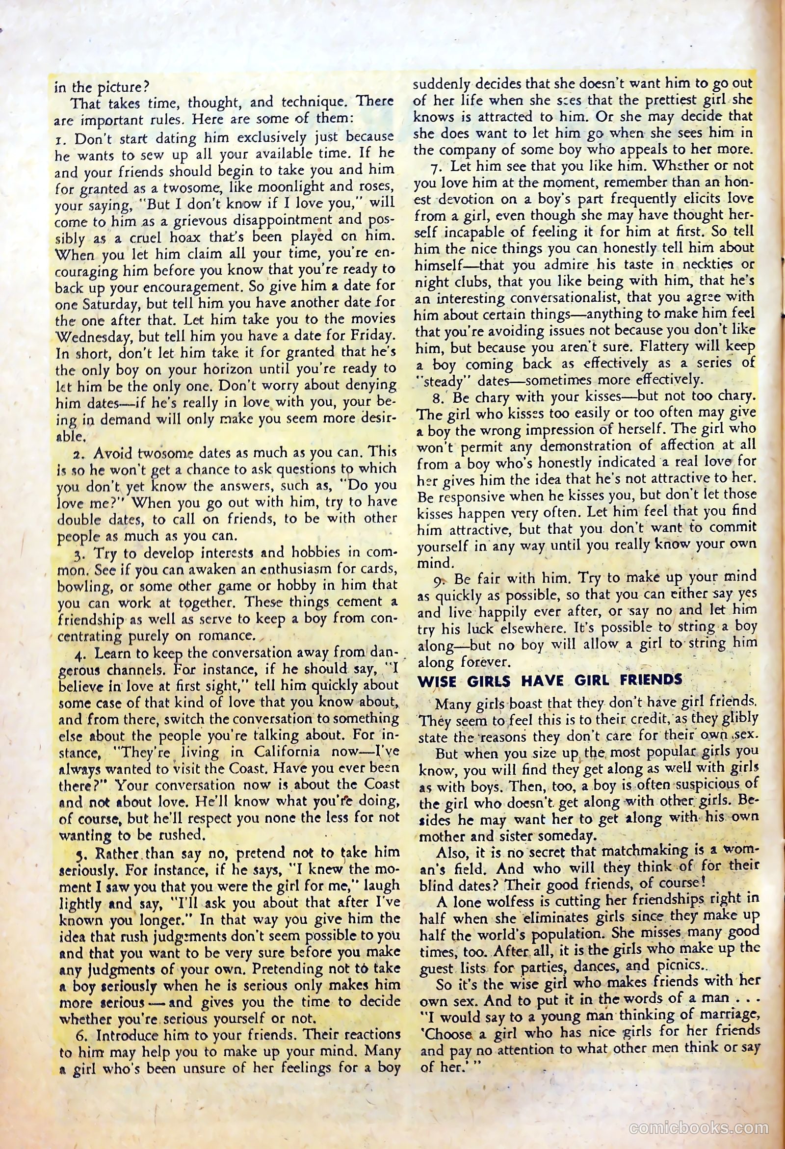 Love at First Sight #36 (1955) — page 26 of 36