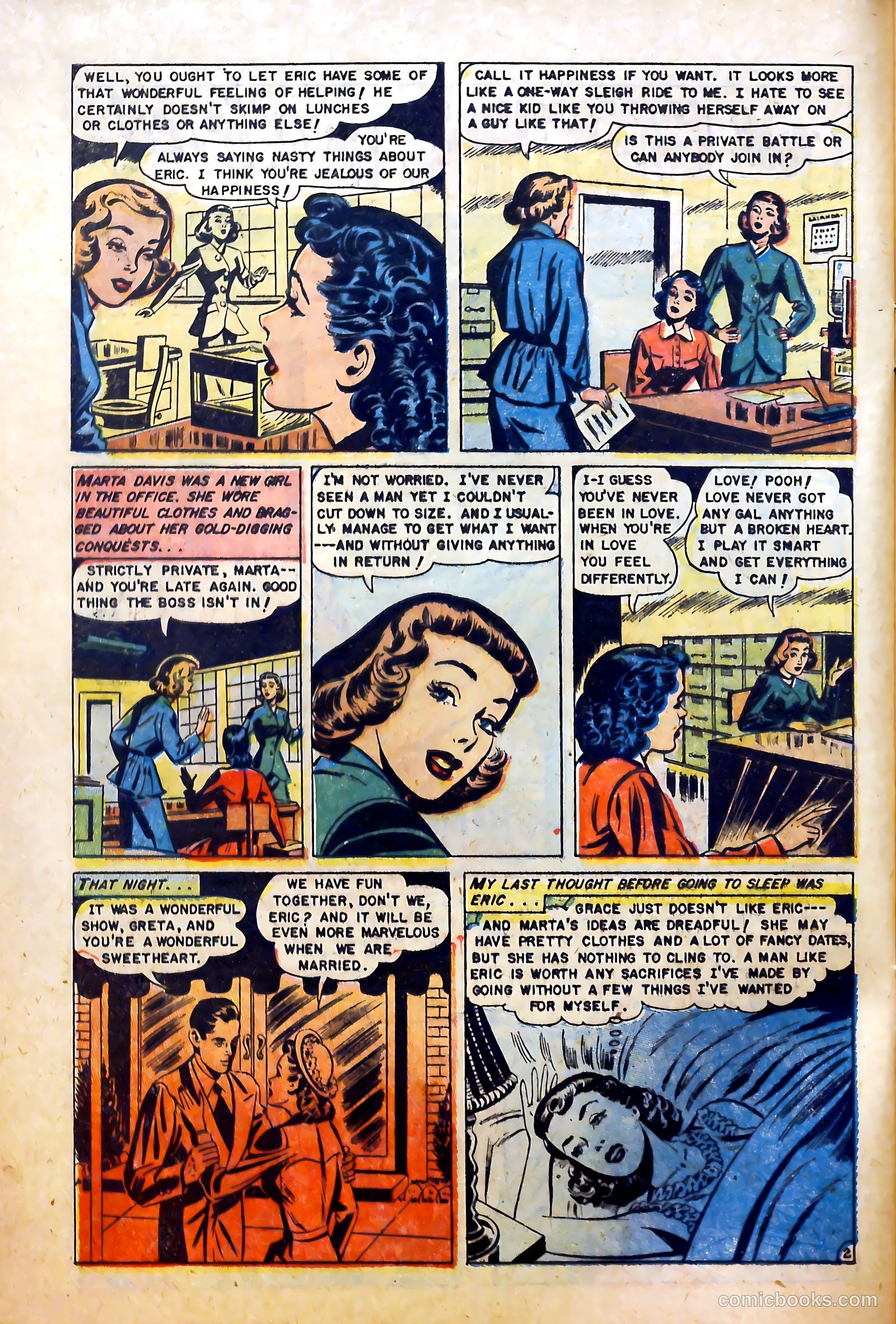 Love at First Sight #36 (1955) — page 28 of 36