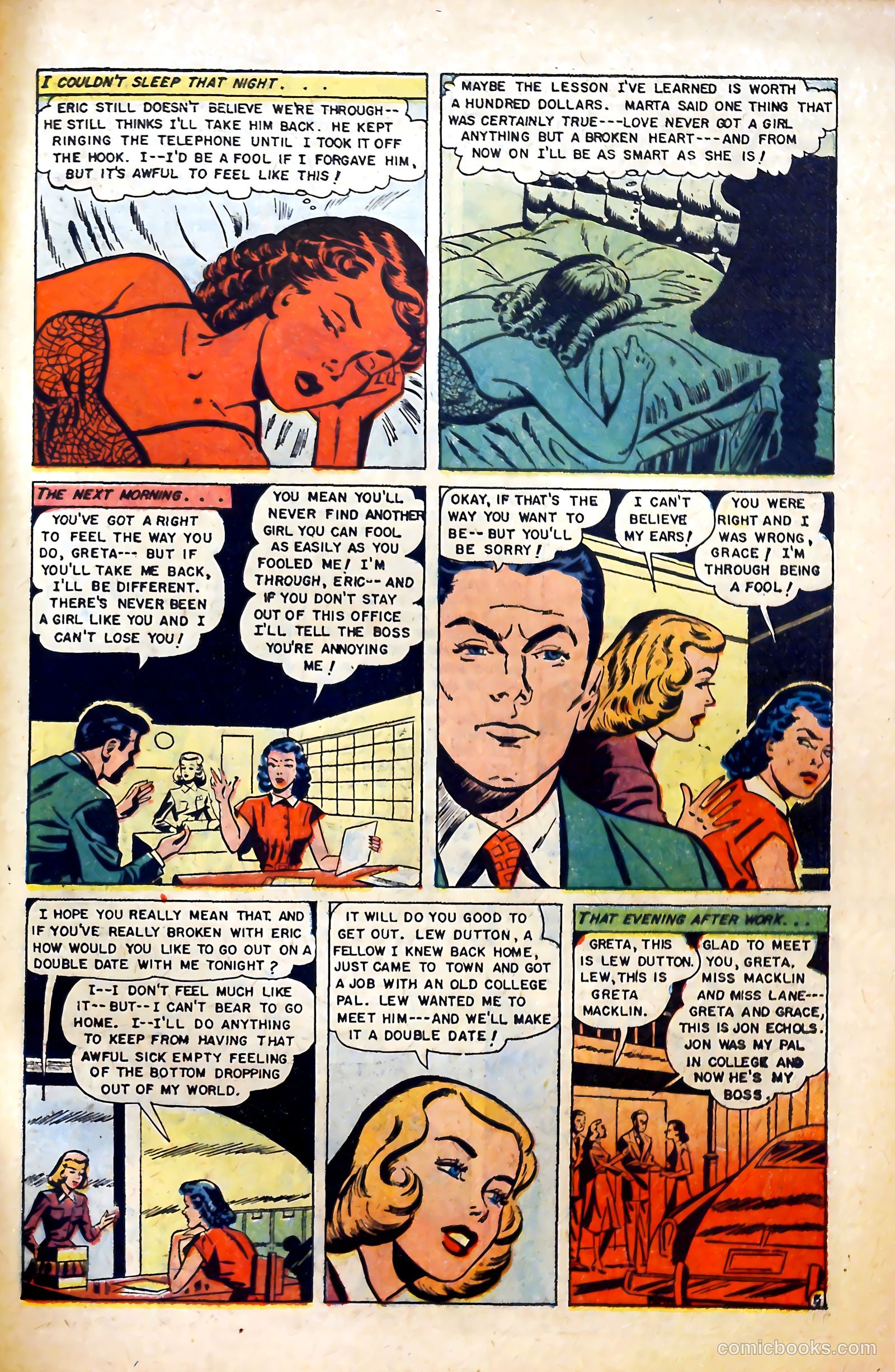 Love at First Sight #36 (1955) — page 31 of 36