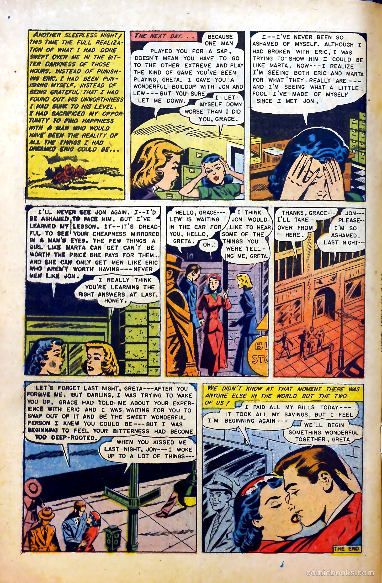 Love at First Sight #36 (1955) — page 34 of 36