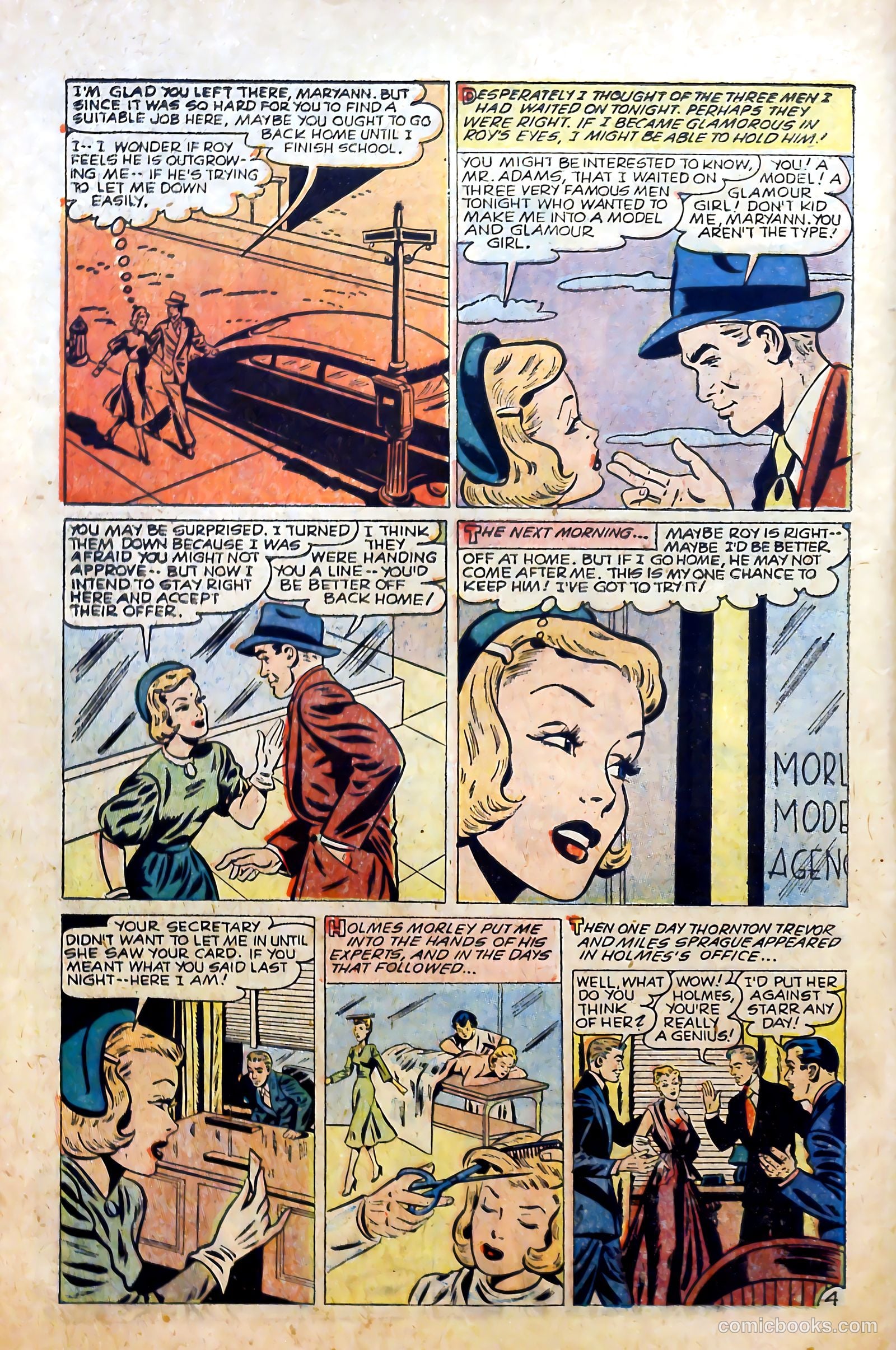 Love at First Sight #37 (1955) — page 6 of 36